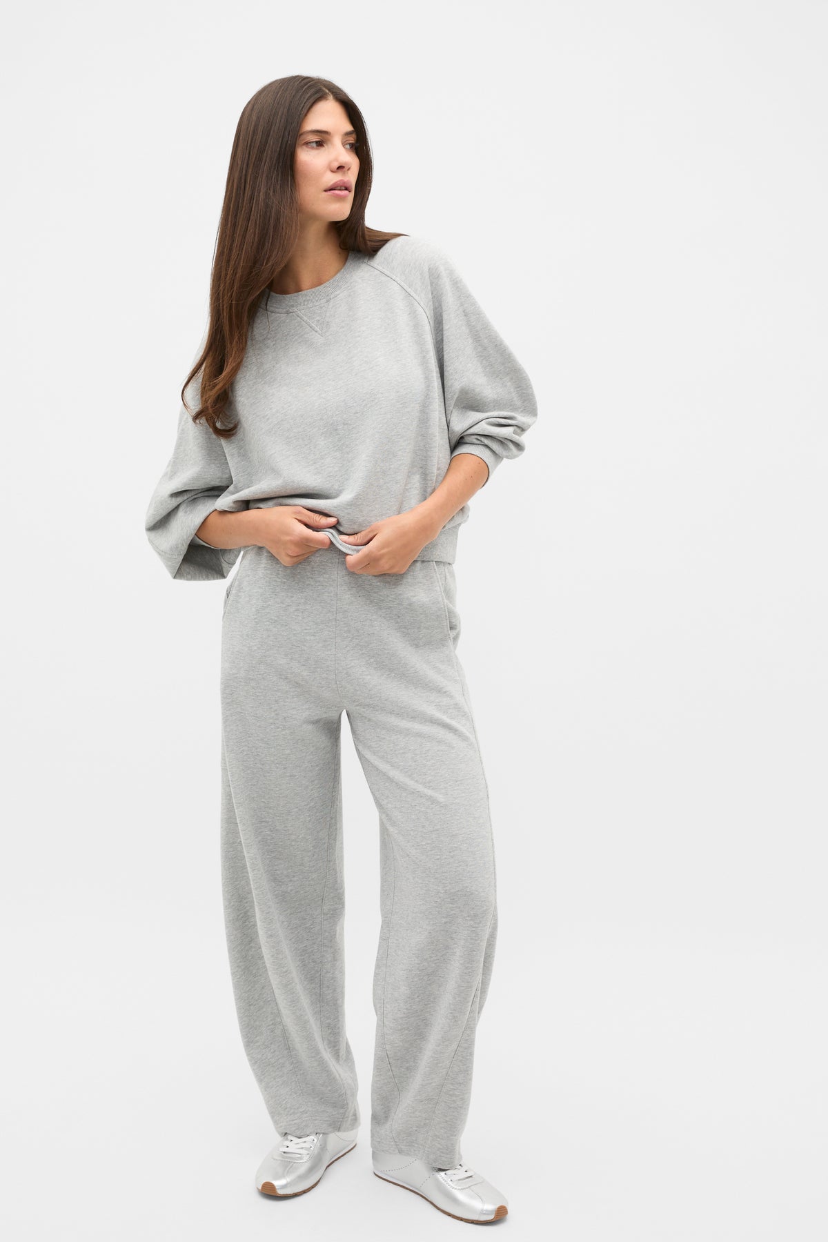 Soft Terry Crew Neck Sweat
