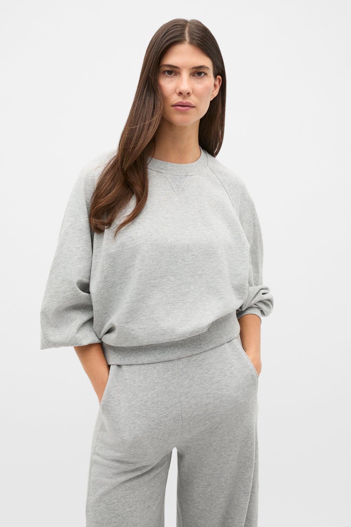 Soft Terry Crew Neck Sweat