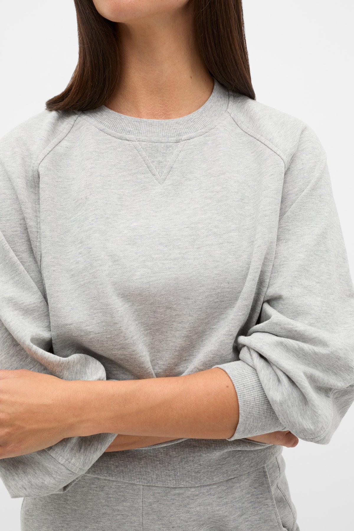 Soft Terry Crew Neck Sweat