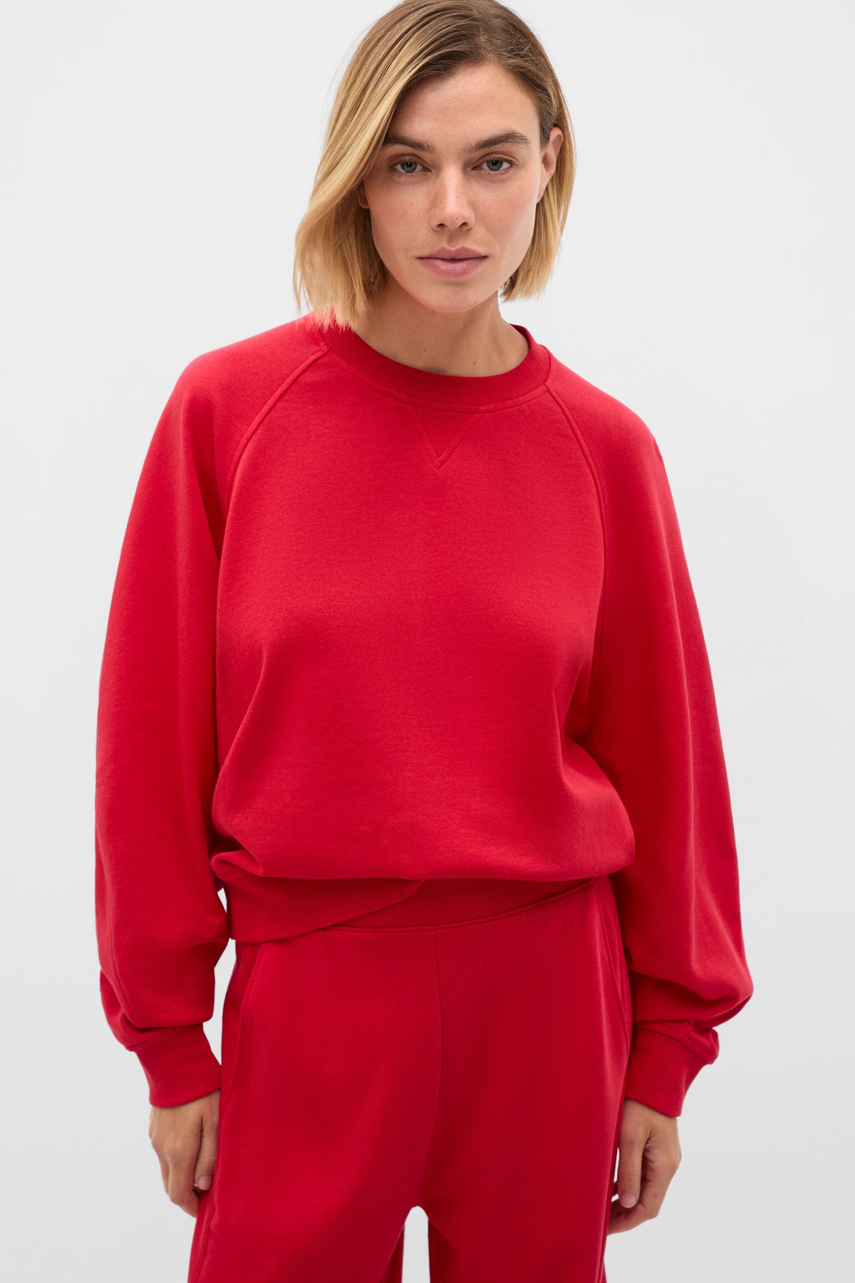Soft Terry Crew Neck Sweat