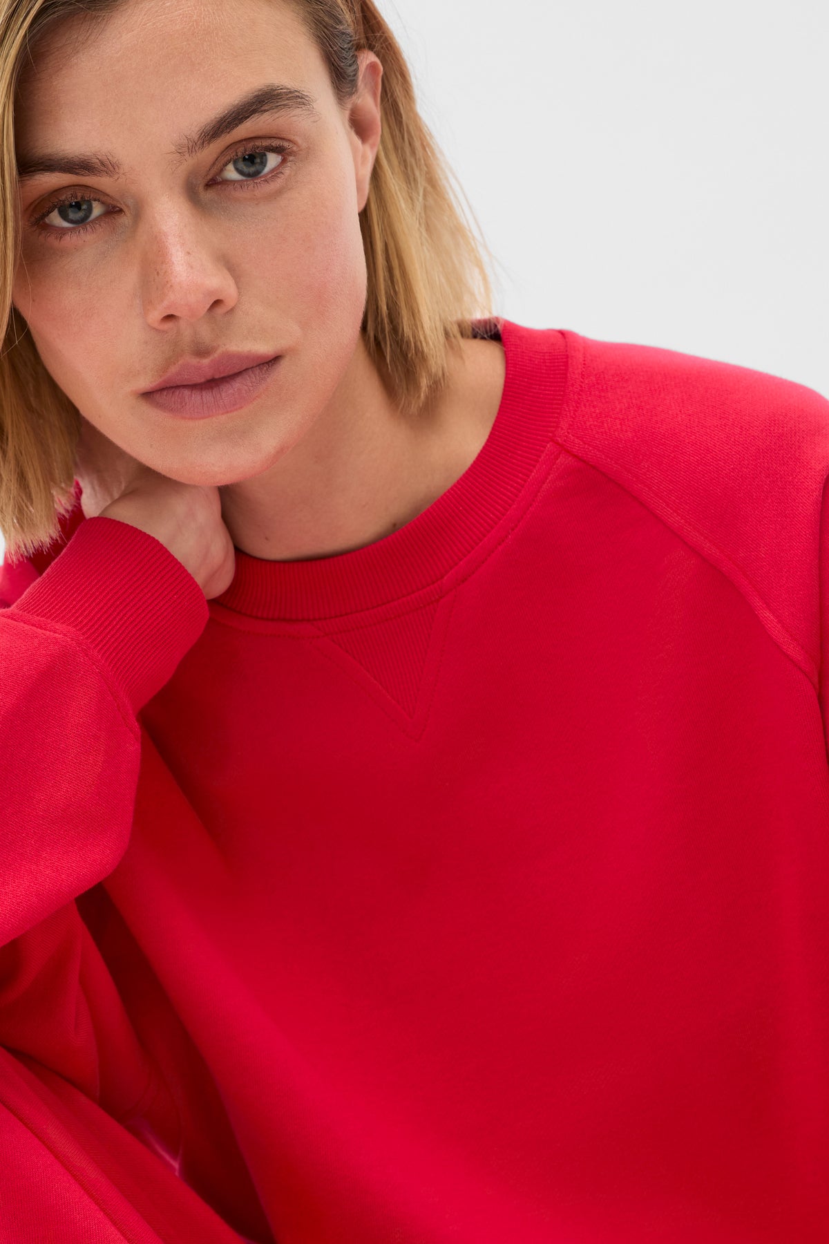 Soft Terry Crew Neck Sweat
