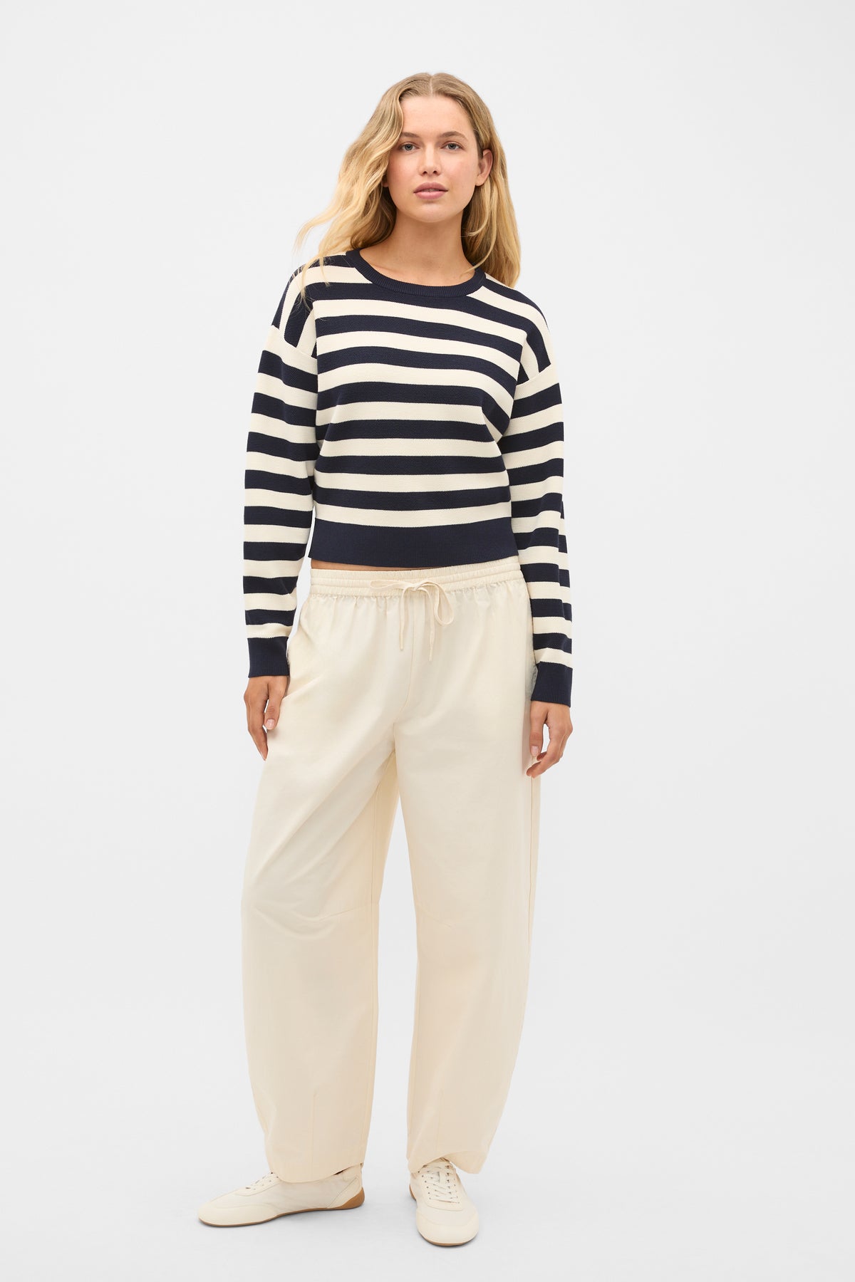 Textured Stripe Knit