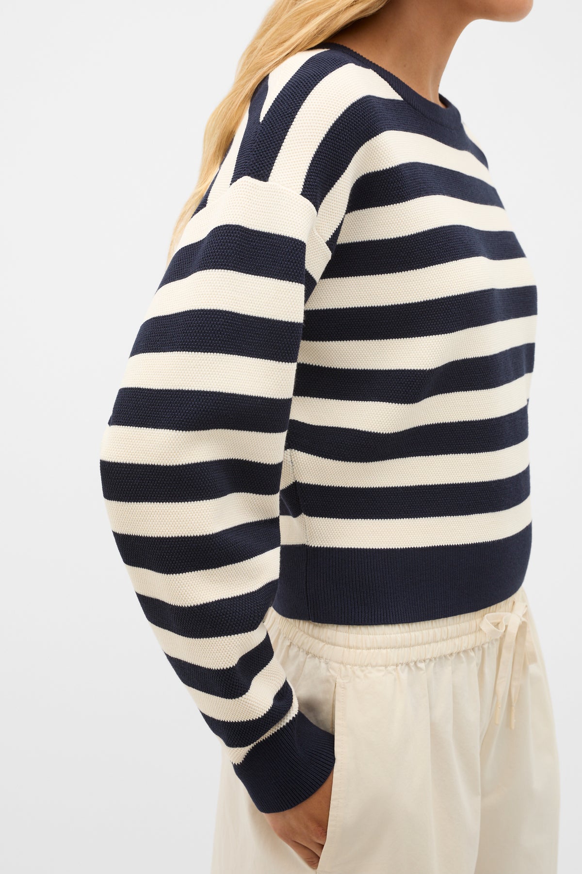 Textured Stripe Knit
