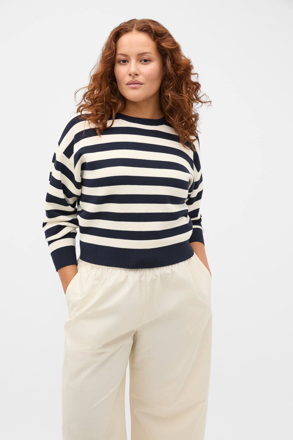 Textured Stripe Knit