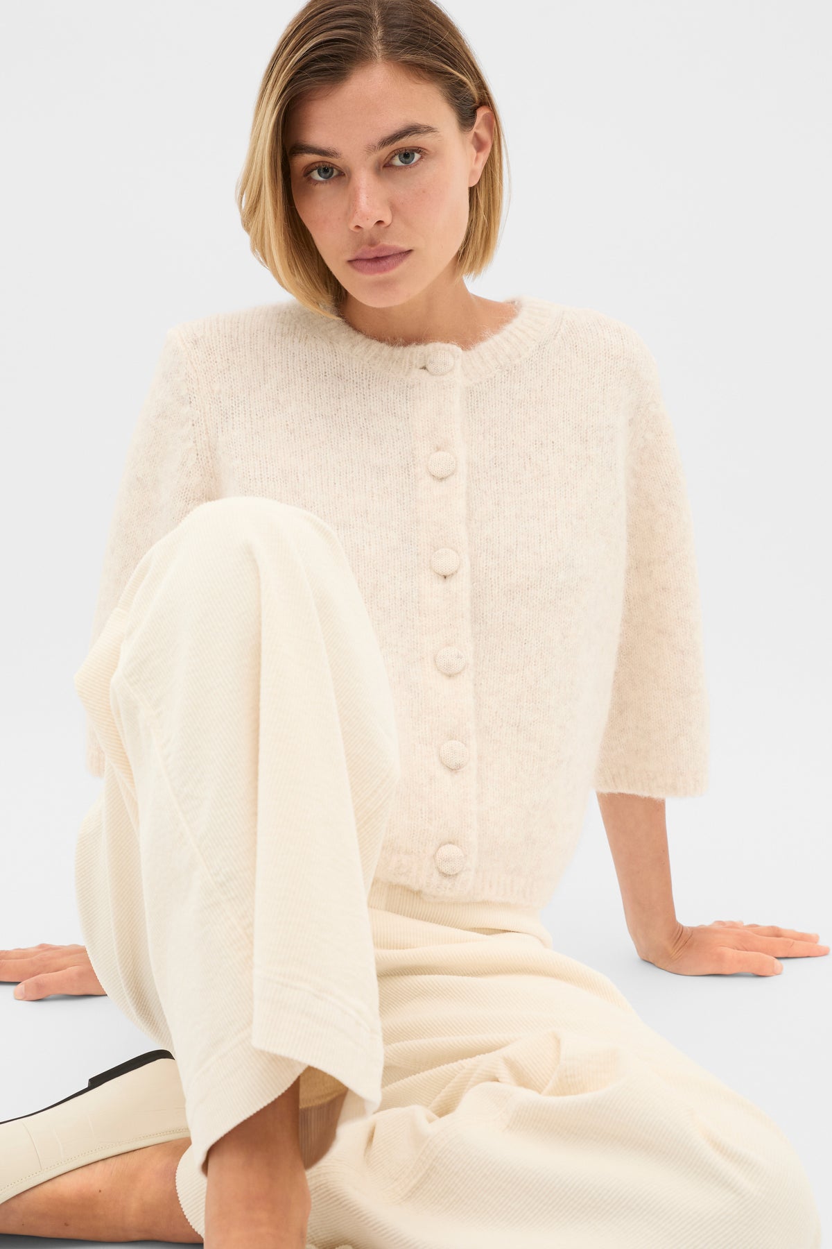Lofty Short Sleeve Cardigan