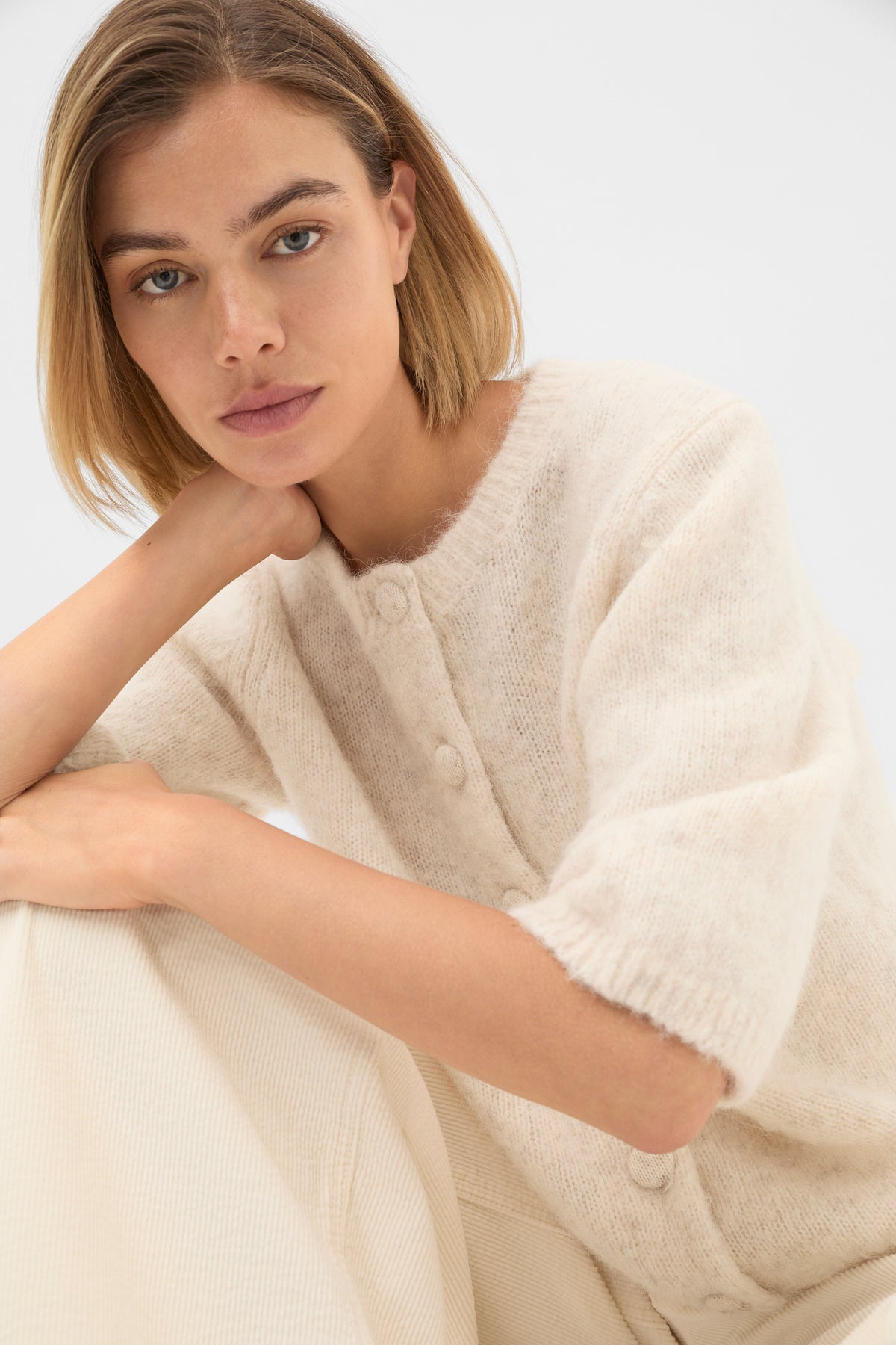Lofty Short Sleeve Cardigan