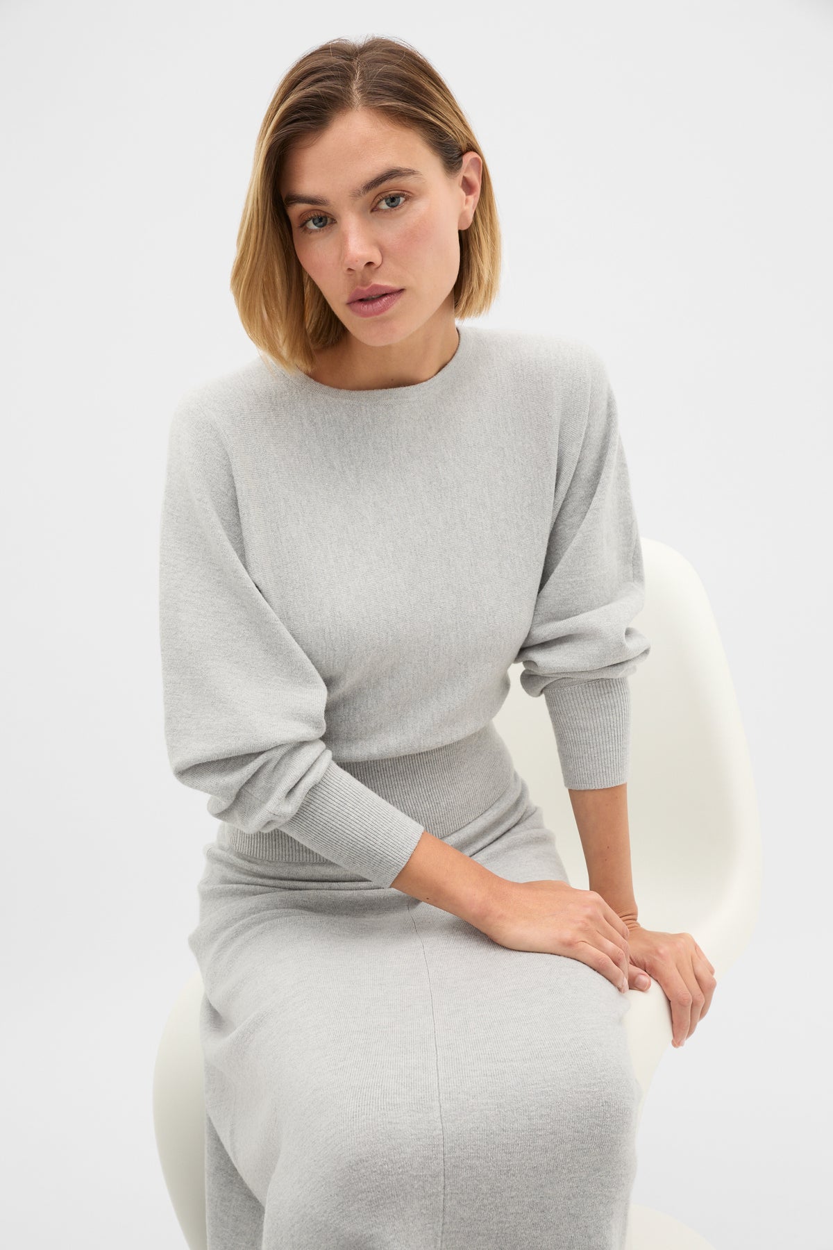 Batwing Knit Top