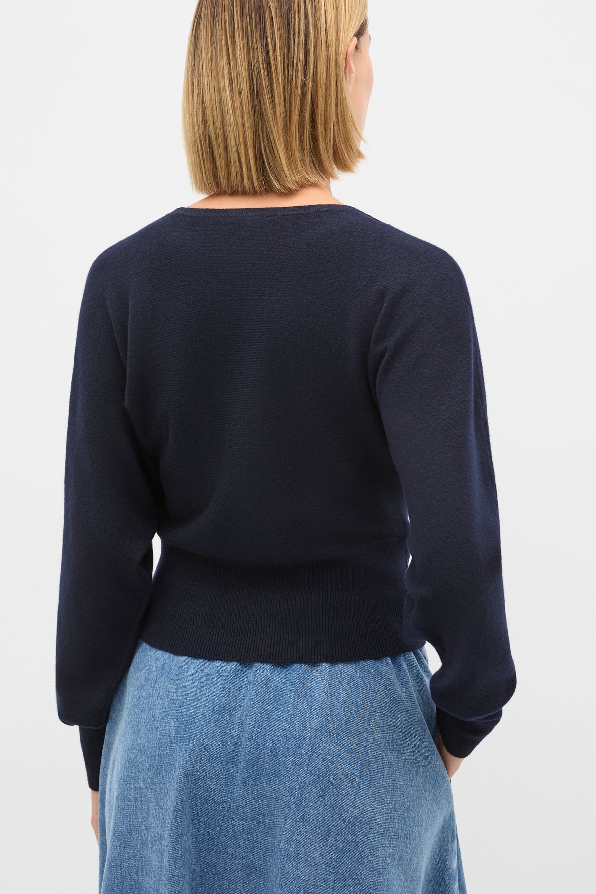 Batwing Knit Top