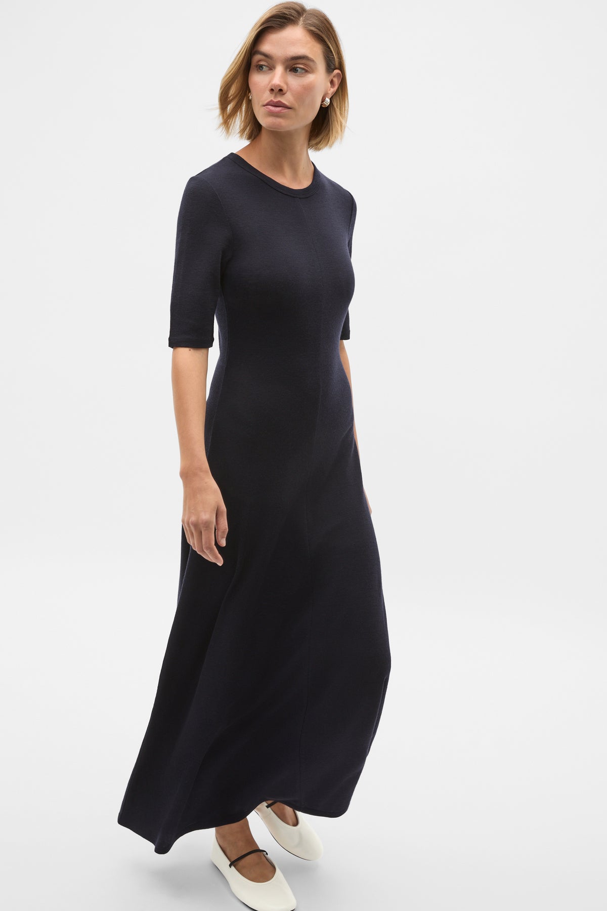 Merino Wool Maxi Dress