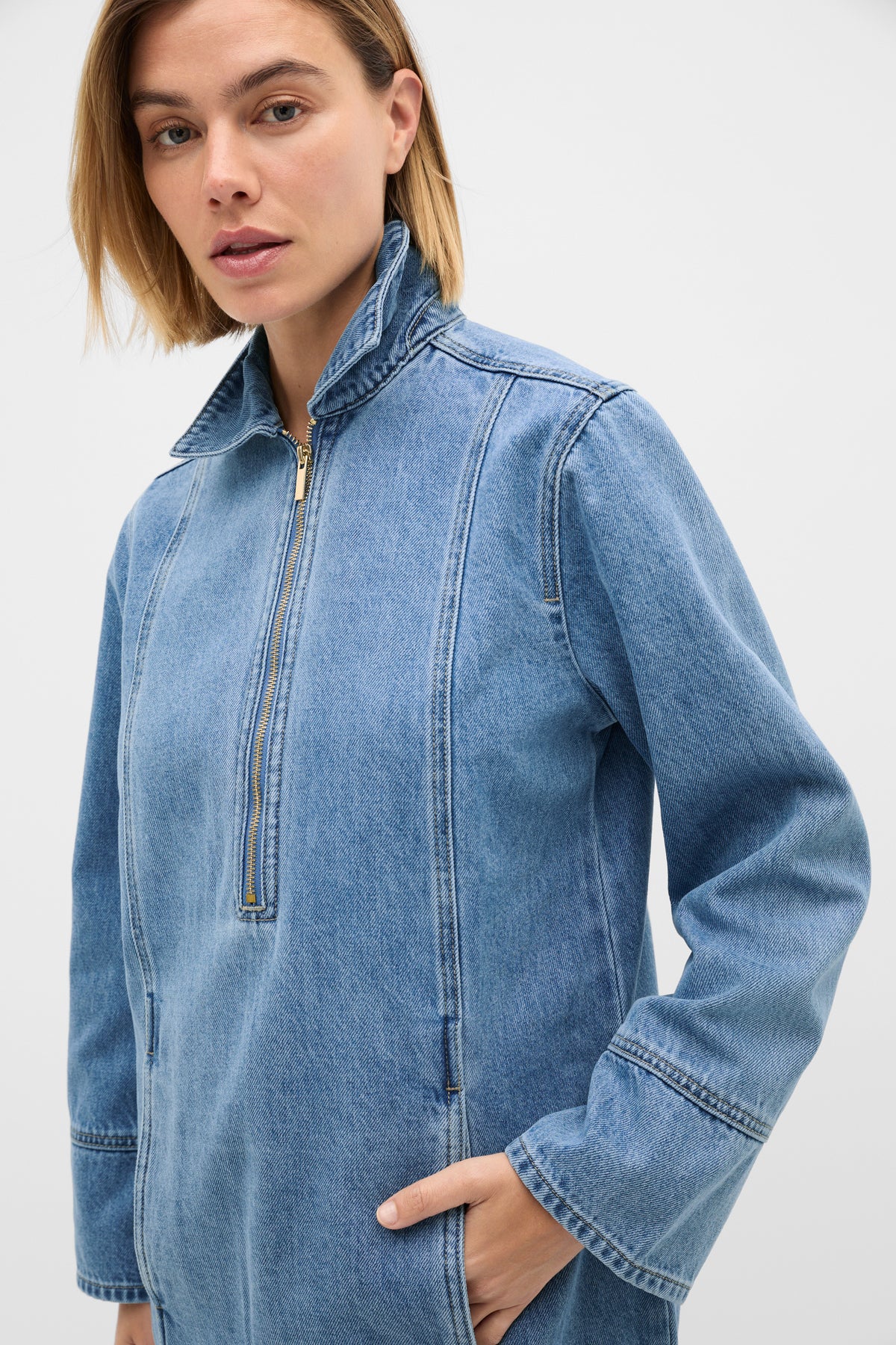 Denim Mini Dress