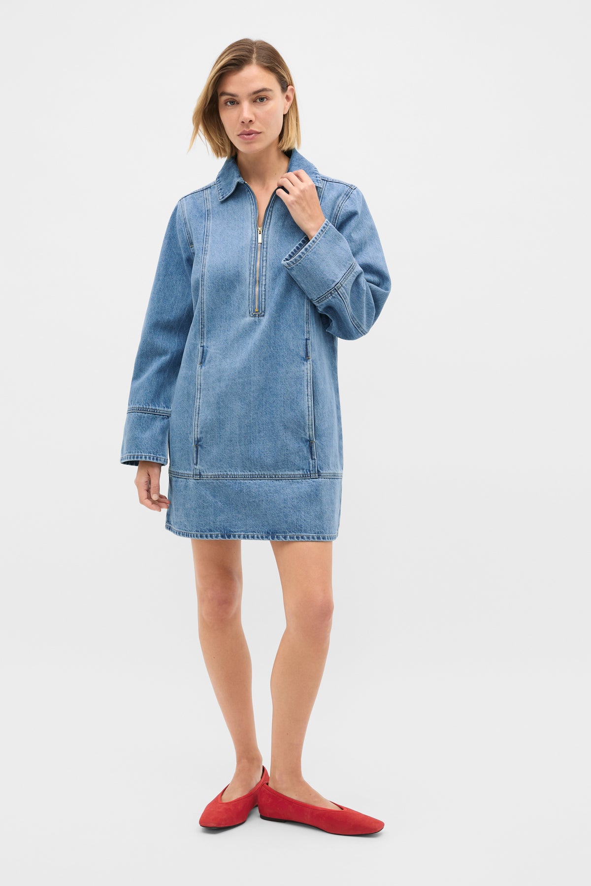 Denim Mini Dress
