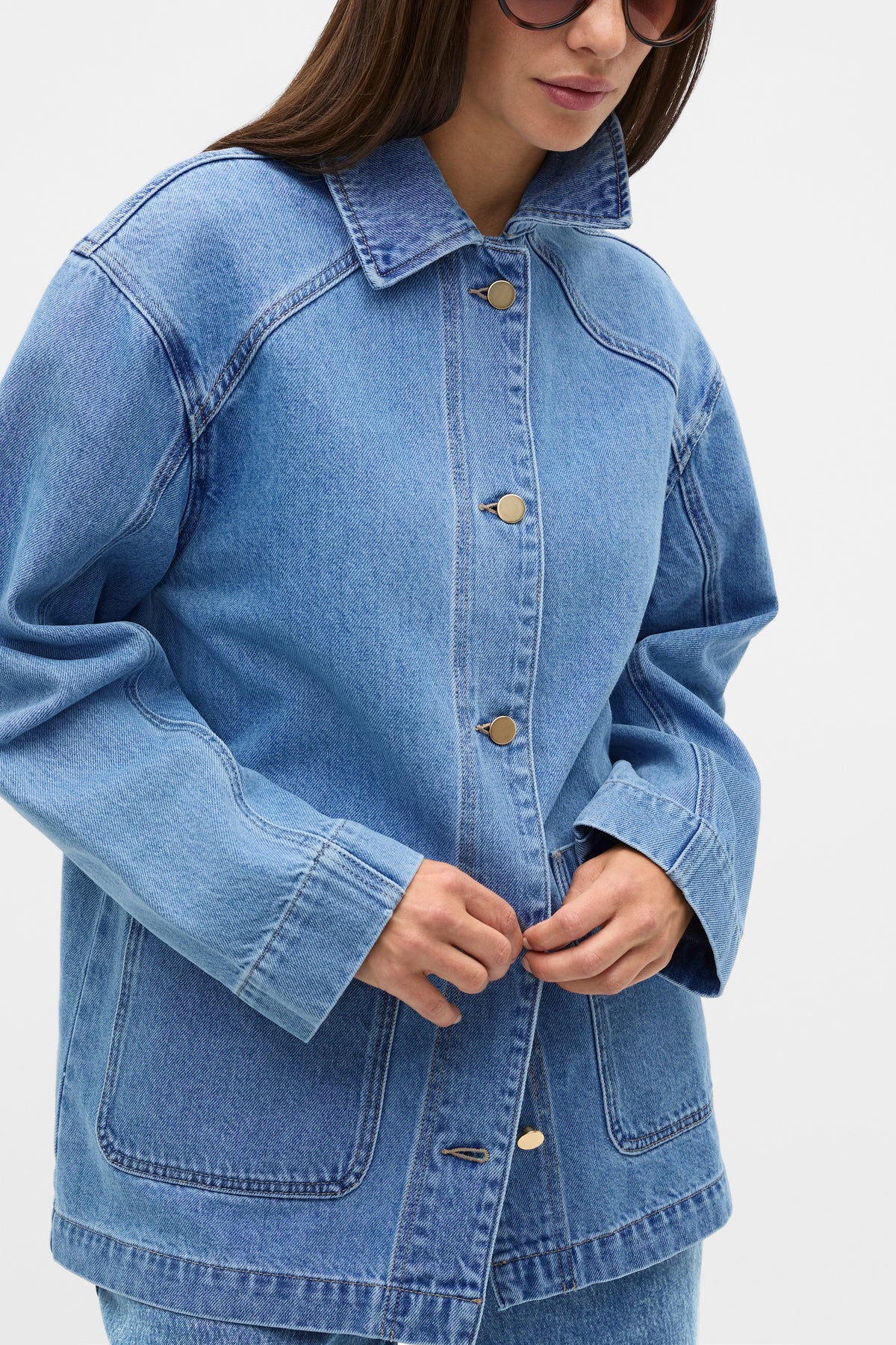 Denim Shacket