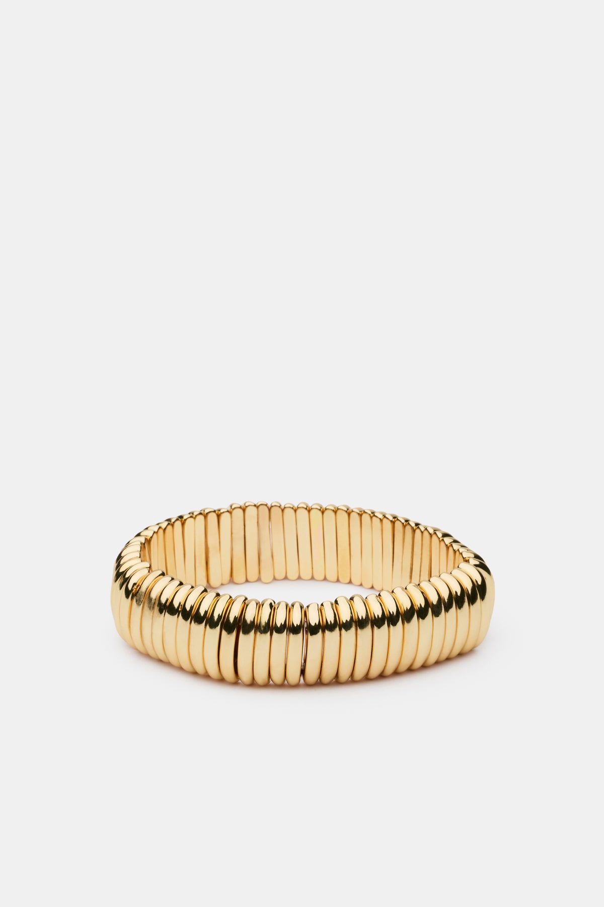 Metal Stretch Bead Bracelet