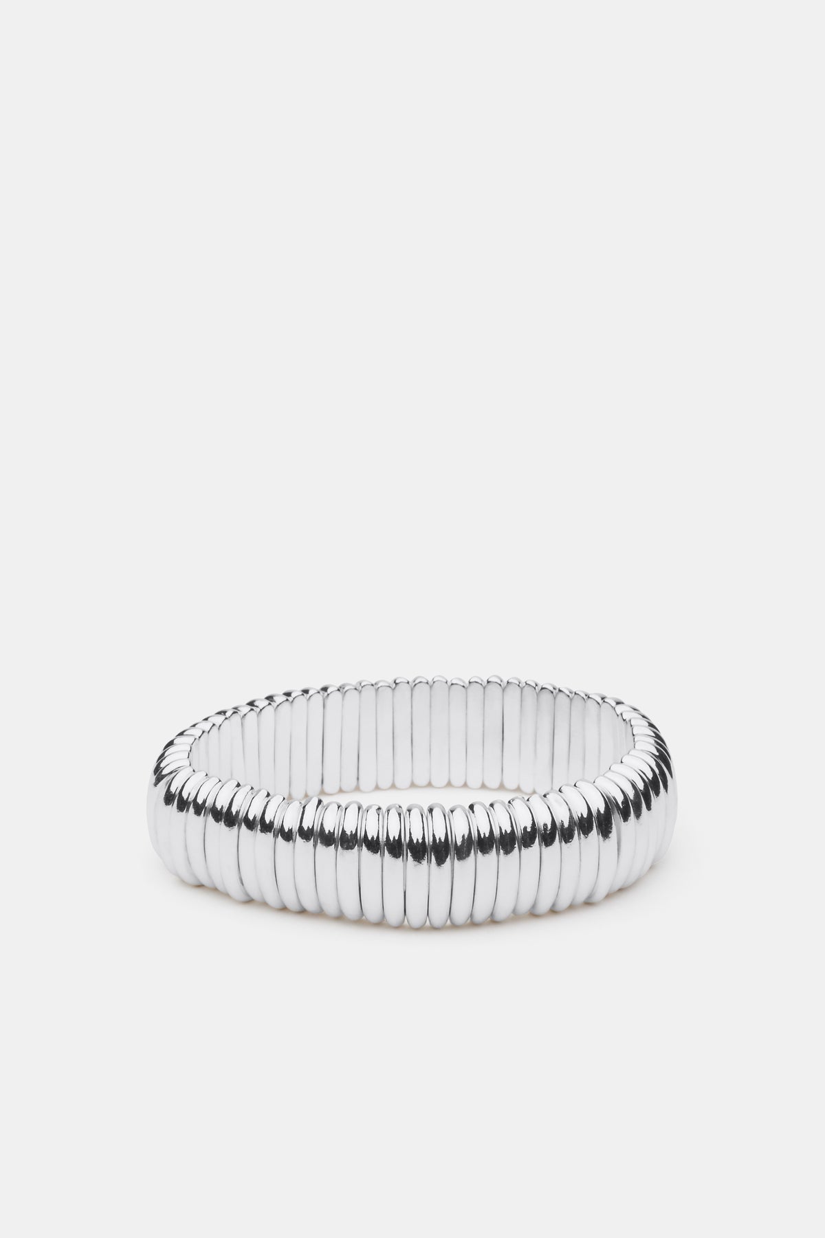 Metal Stretch Bead Bracelet