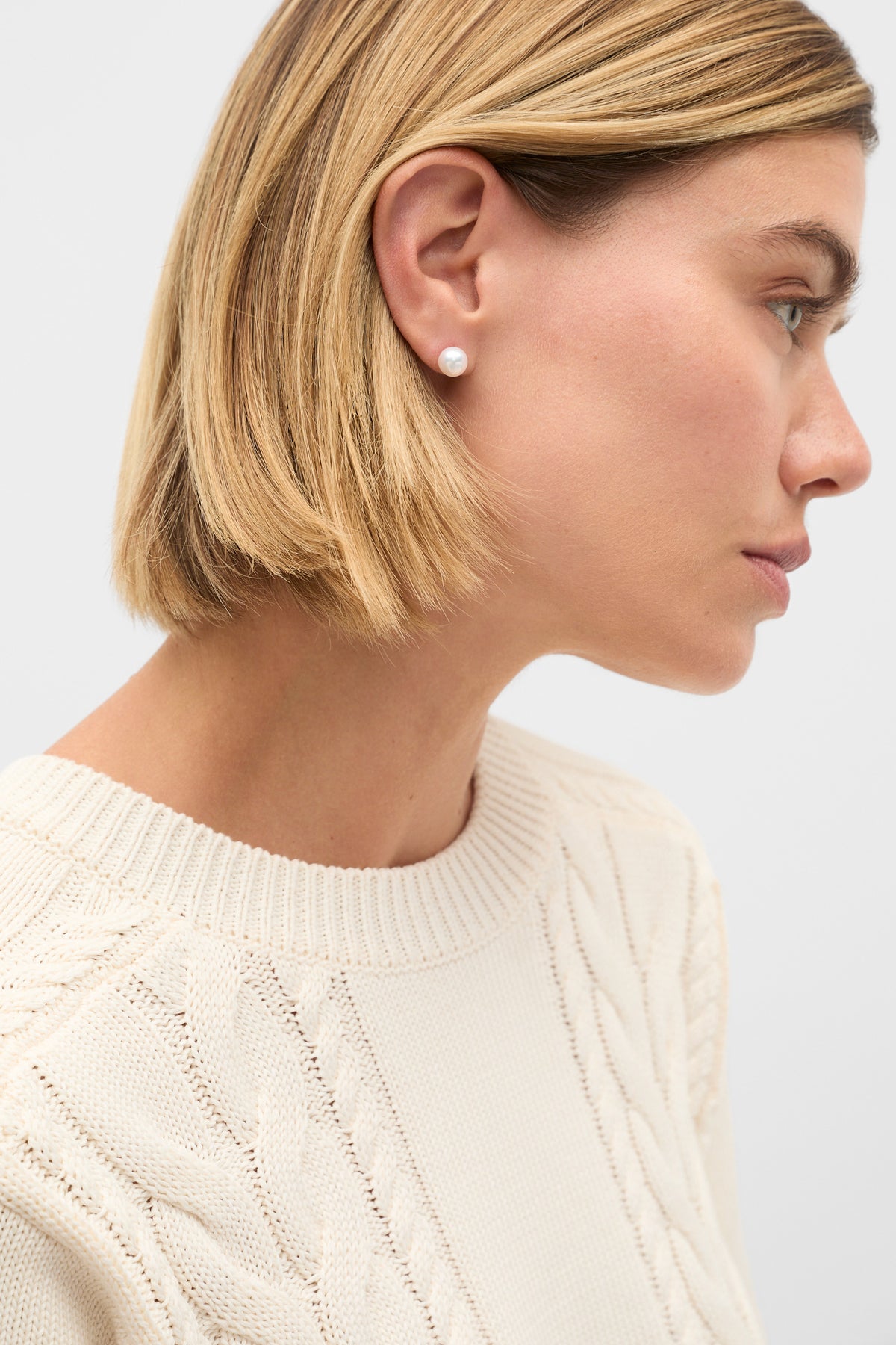 Pearl Stud Earring