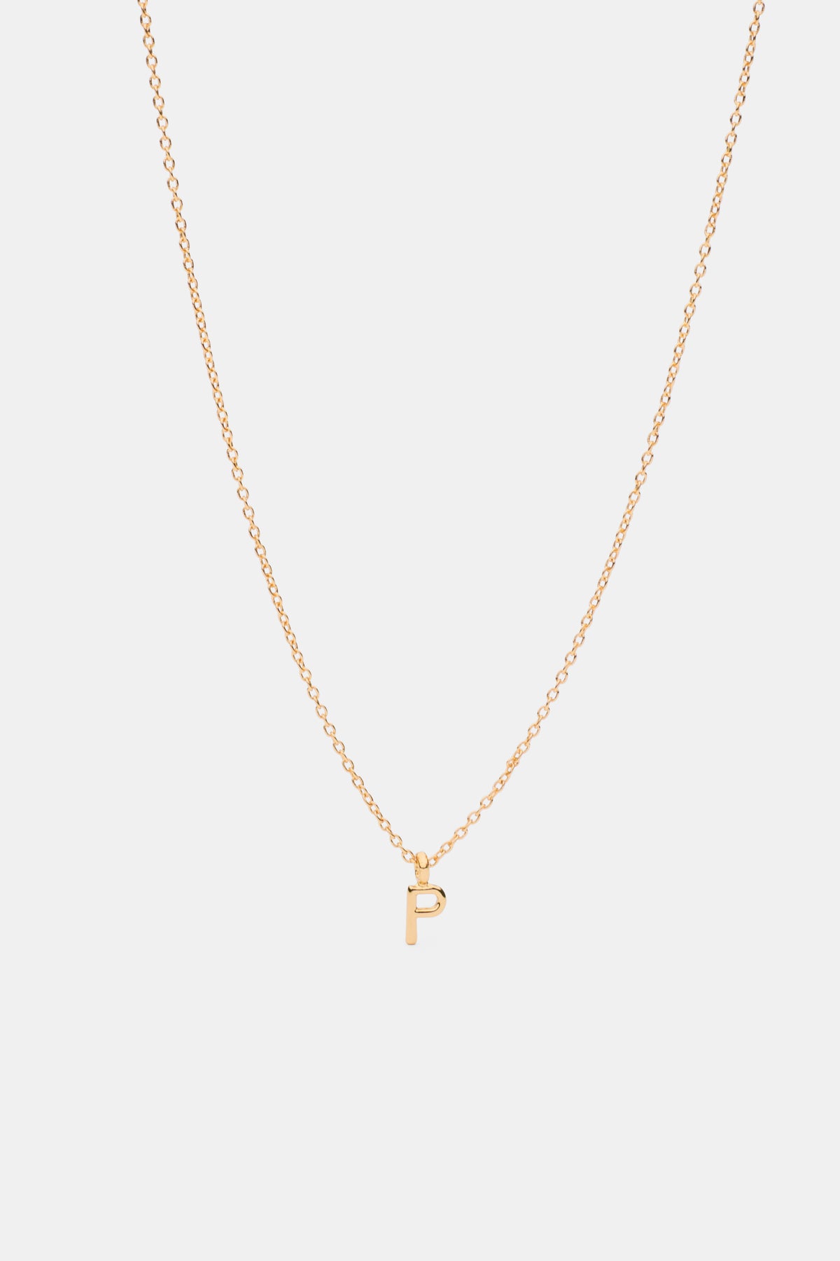 Gold Alphabet Necklace