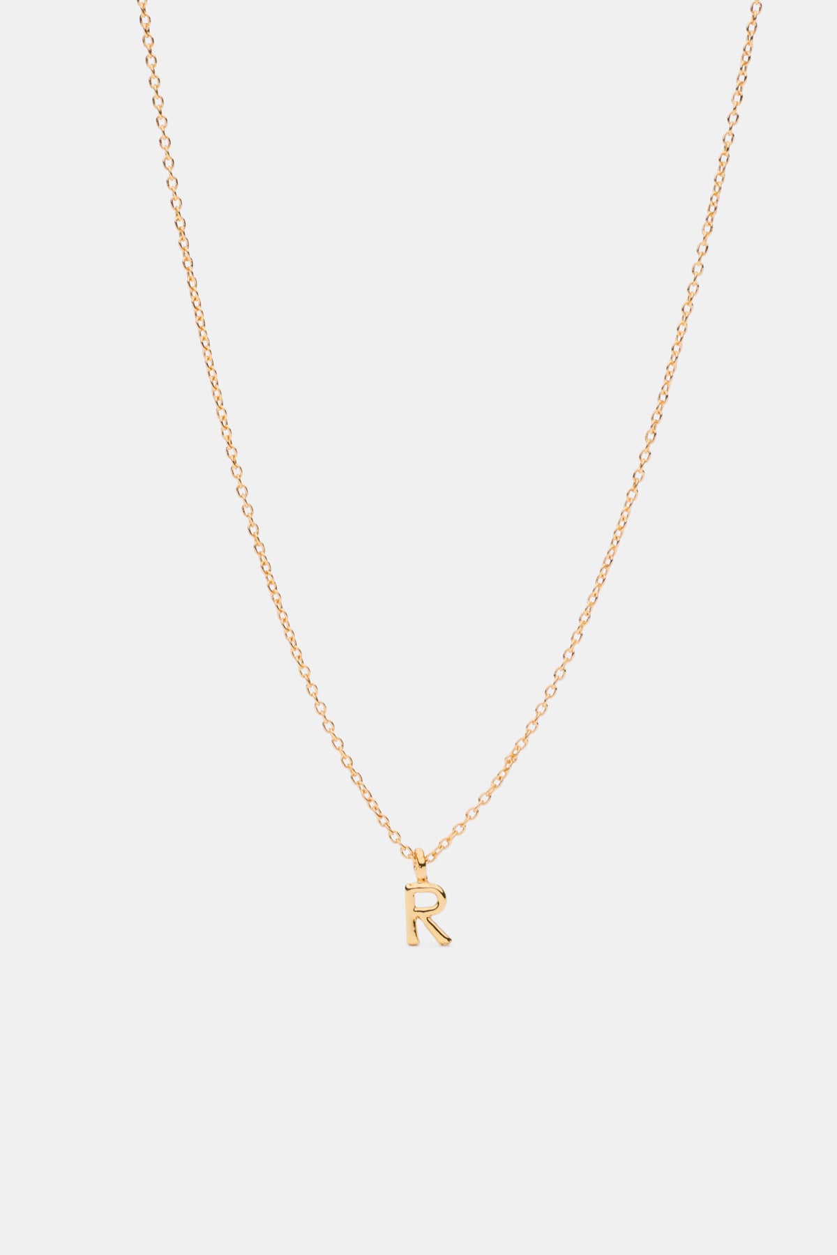 Gold Alphabet Necklace