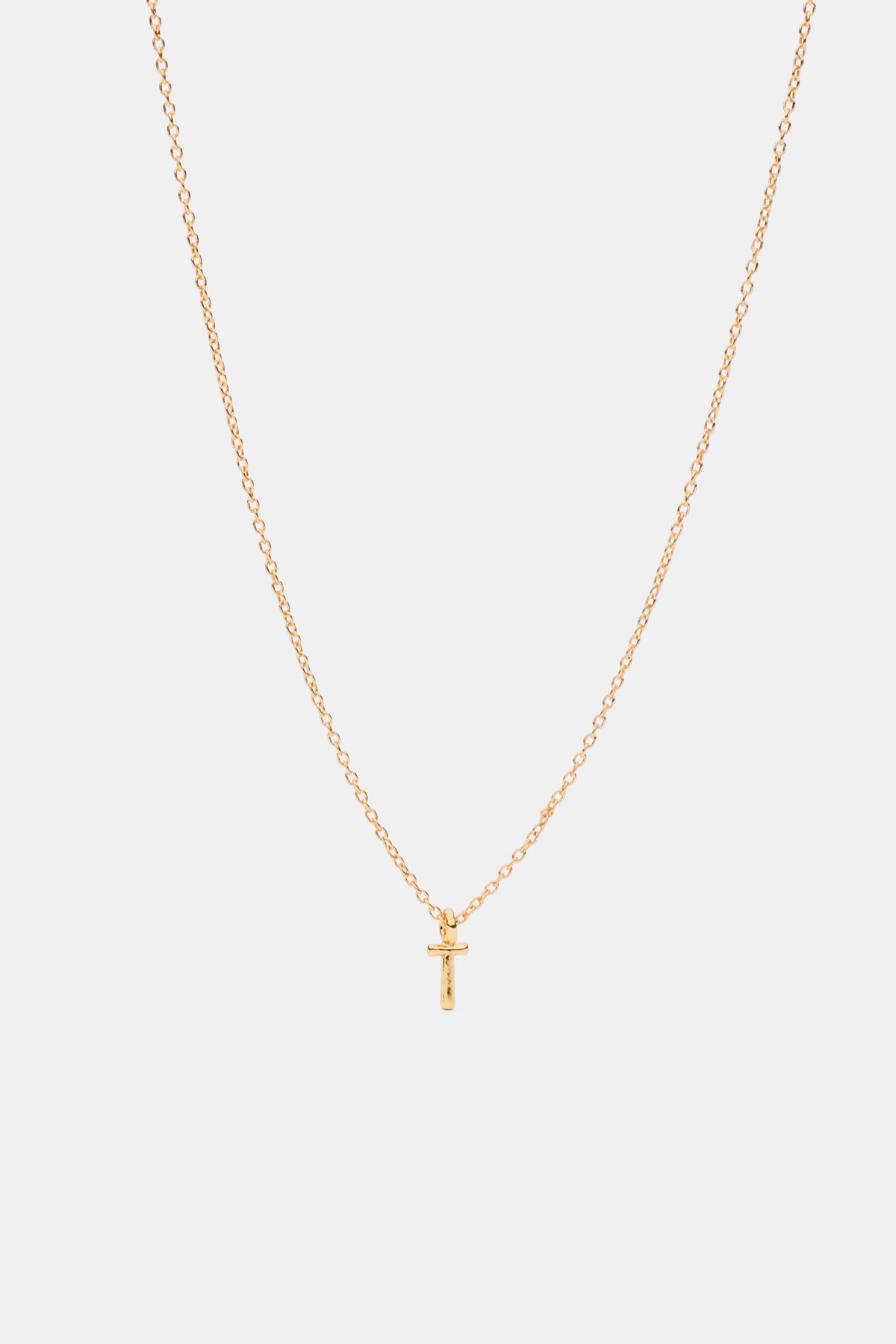 Gold Alphabet Necklace