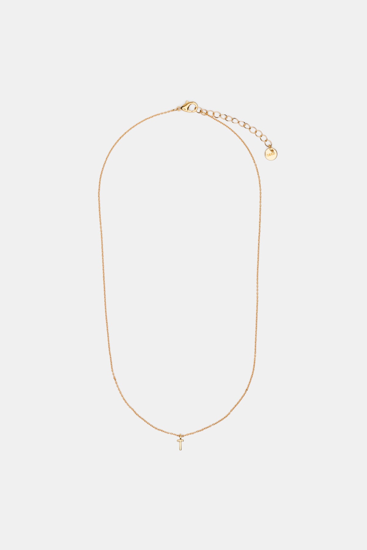 Gold Alphabet Necklace