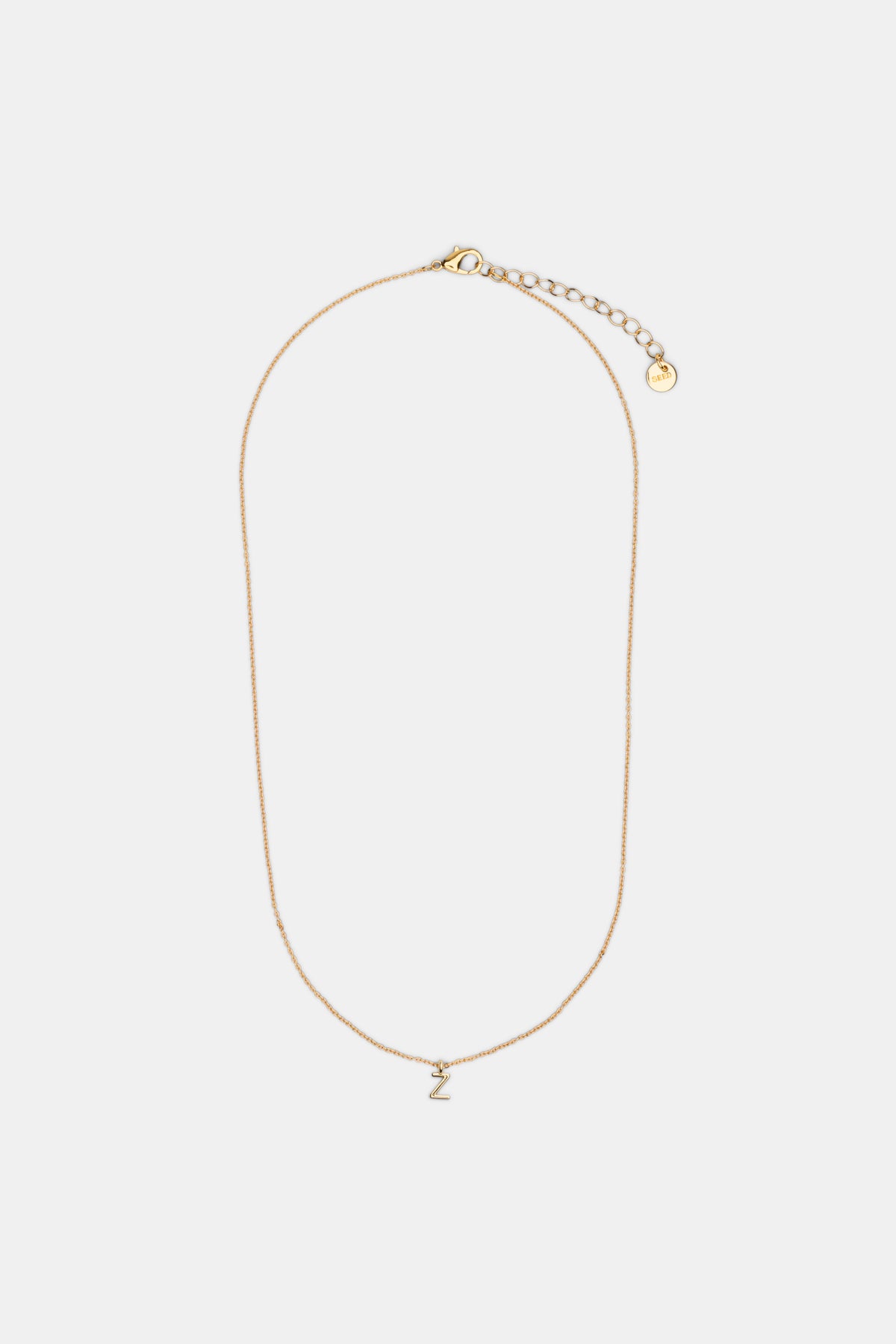 Gold Alphabet Necklace