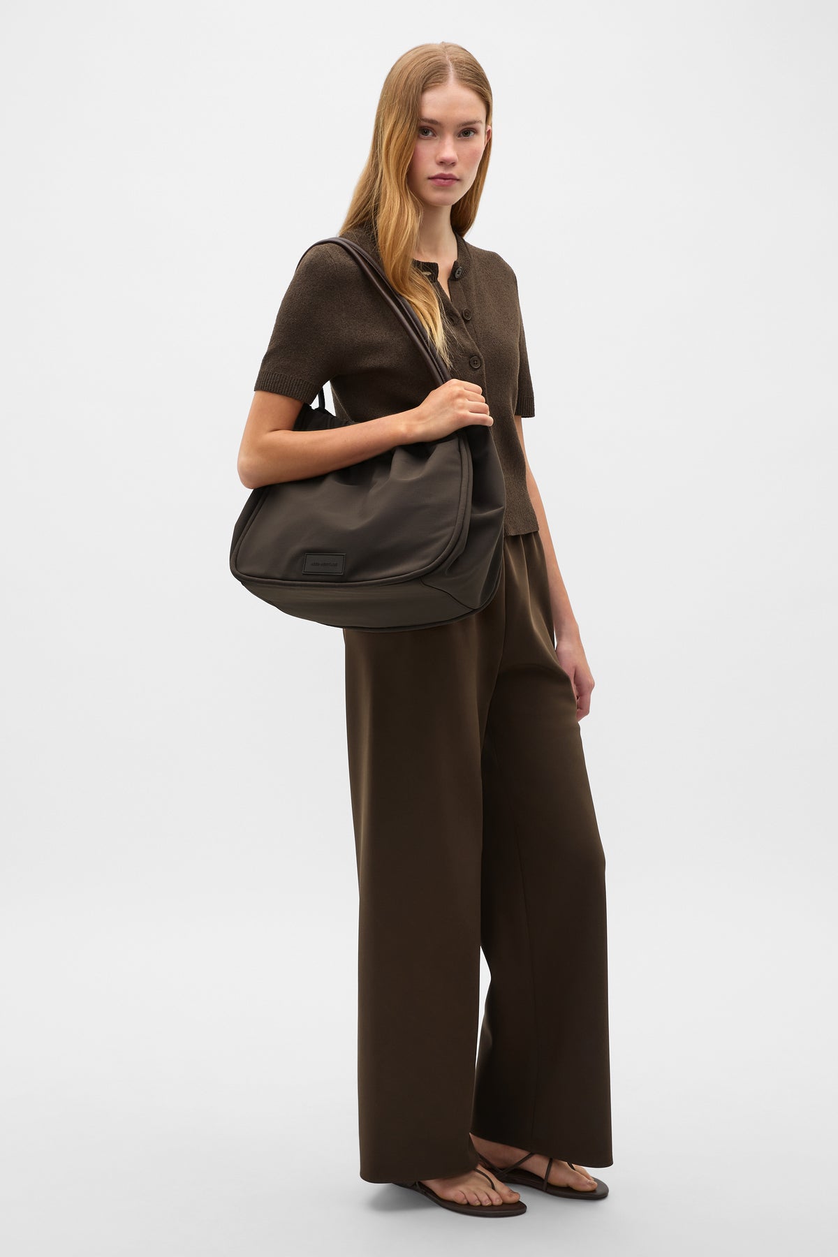 Ruched Essential Tech Tote