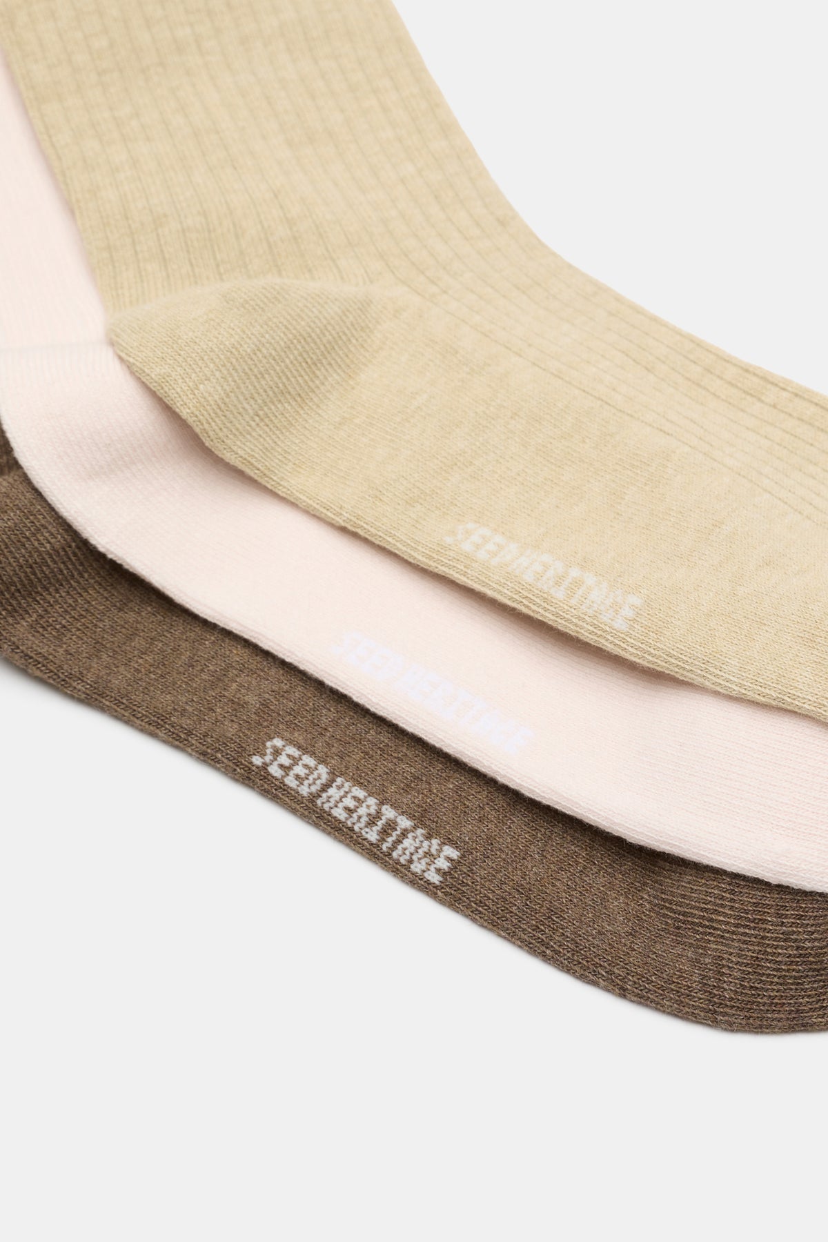3 Pack Quarter Crew Socks