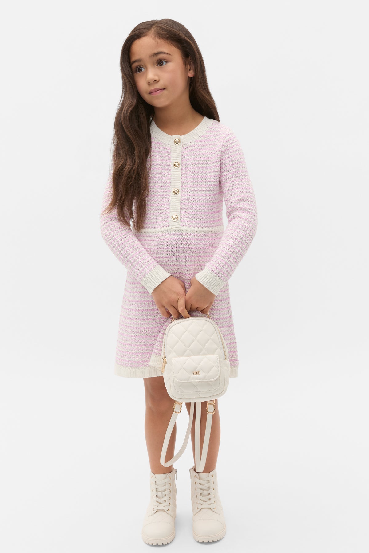 Stripe Knit Dress