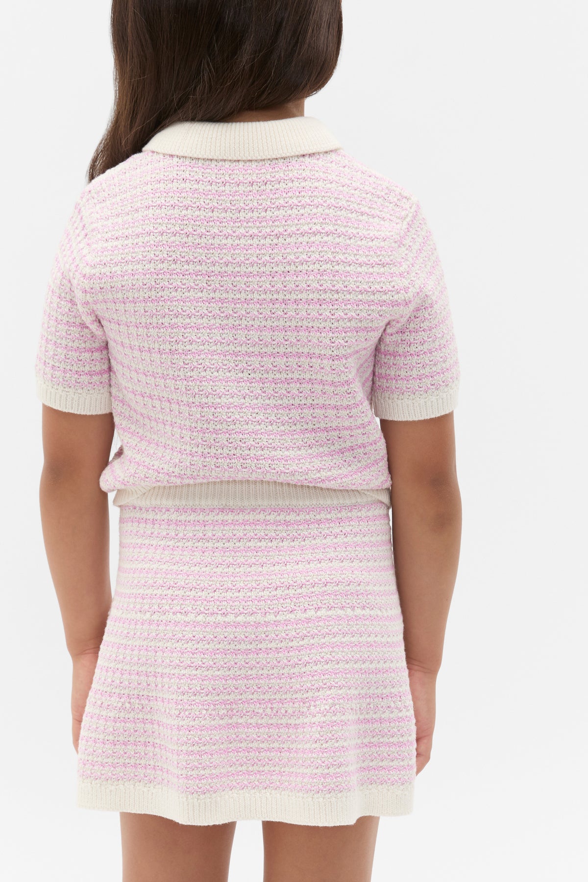Stripe Knit Skirt