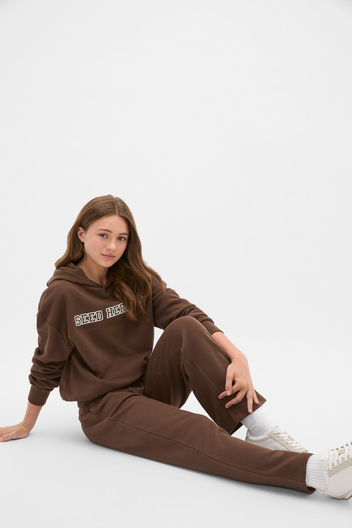Logo Embroidered Hoodie