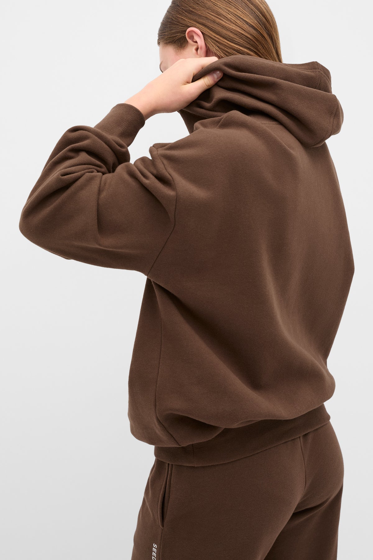 Logo Embroidered Hoodie