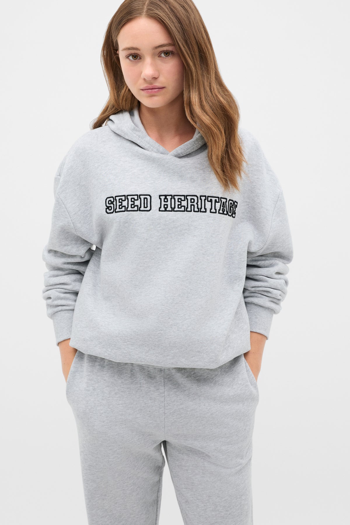 Logo Embroidered Hoodie