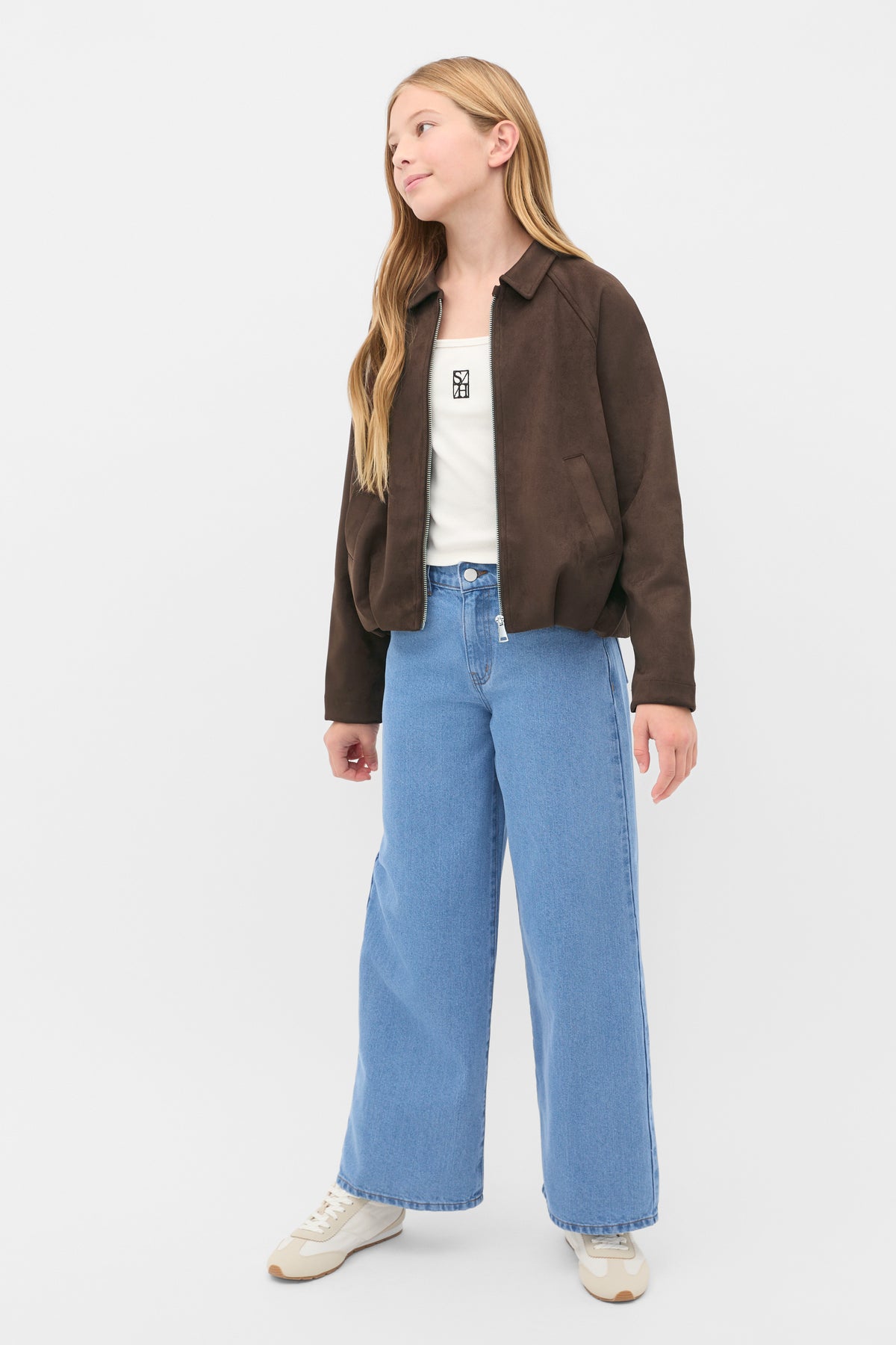 Faux Suede Jacket