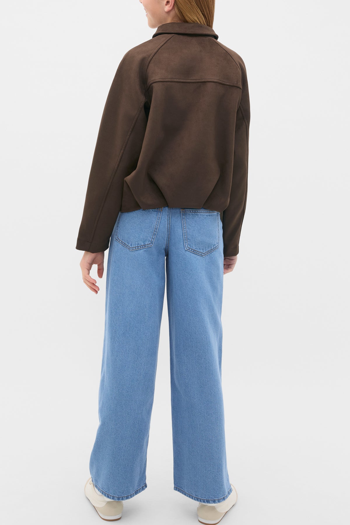 Faux Suede Jacket