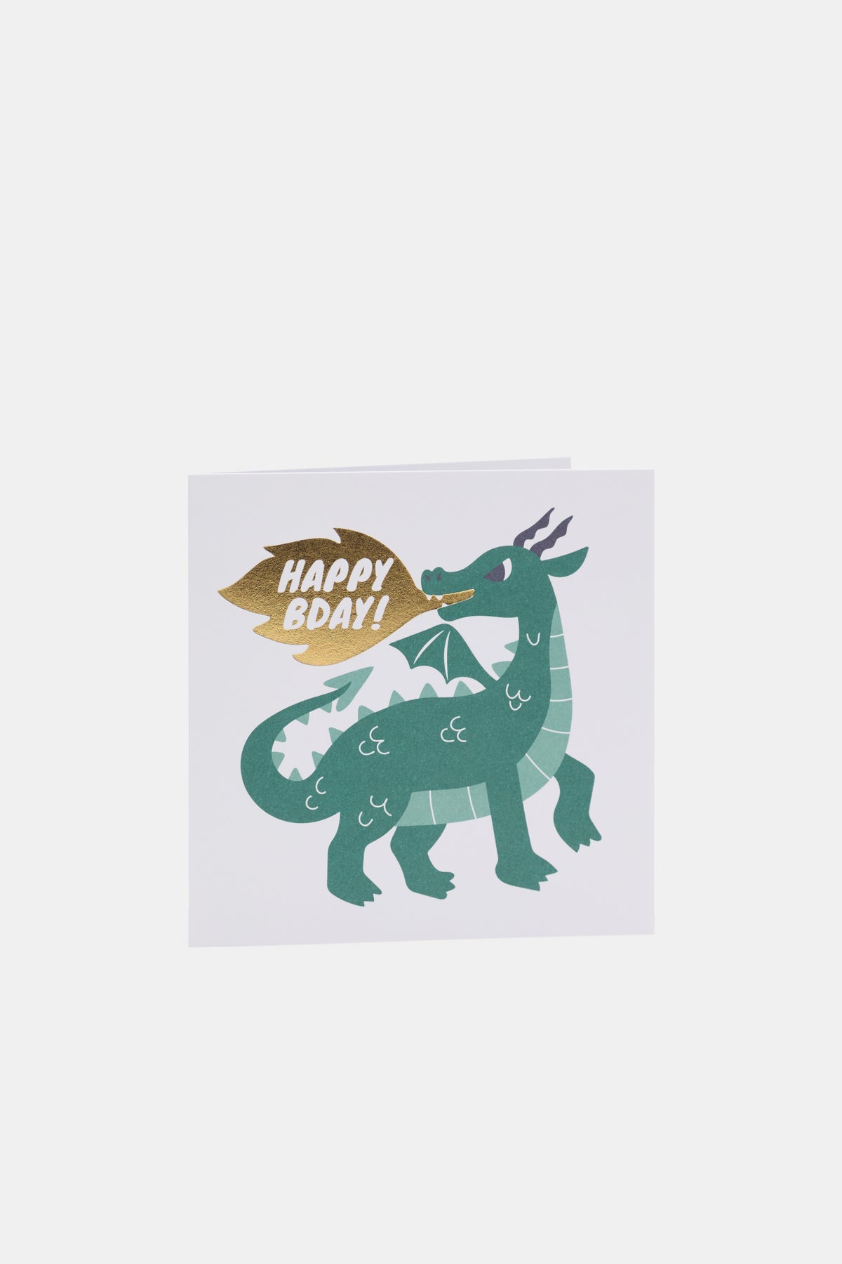 Happy B'day Dragon Card