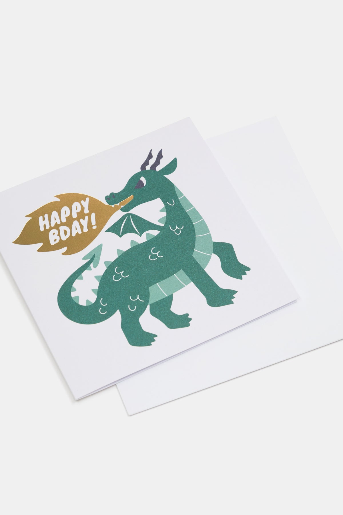 Happy B'day Dragon Card
