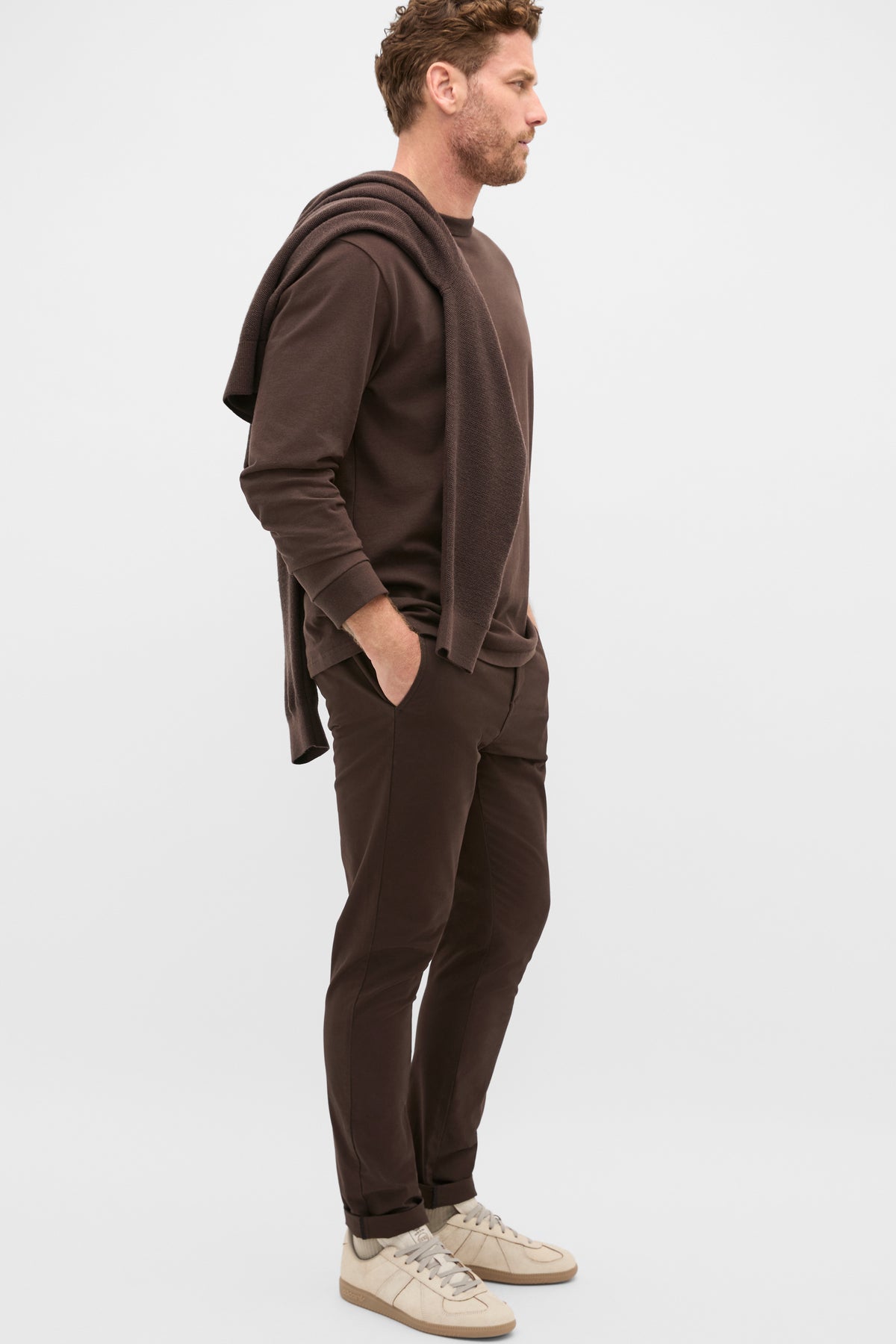 Long Sleeve Crew Neck Tee
