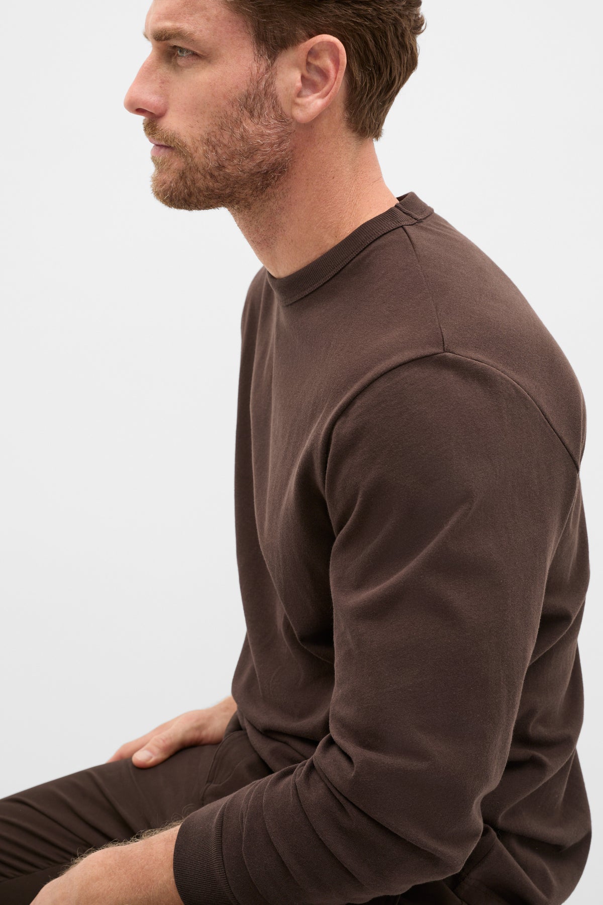 Long Sleeve Crew Neck Tee