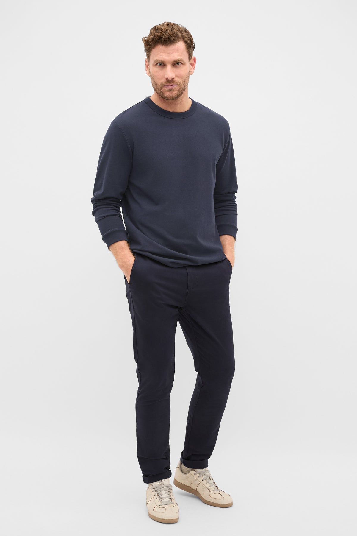 Long Sleeve Crew Neck Tee