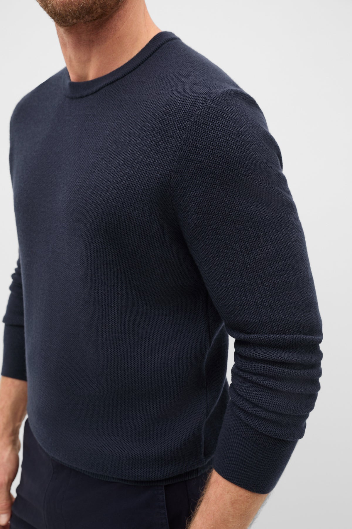 Merino Crew Neck Knit