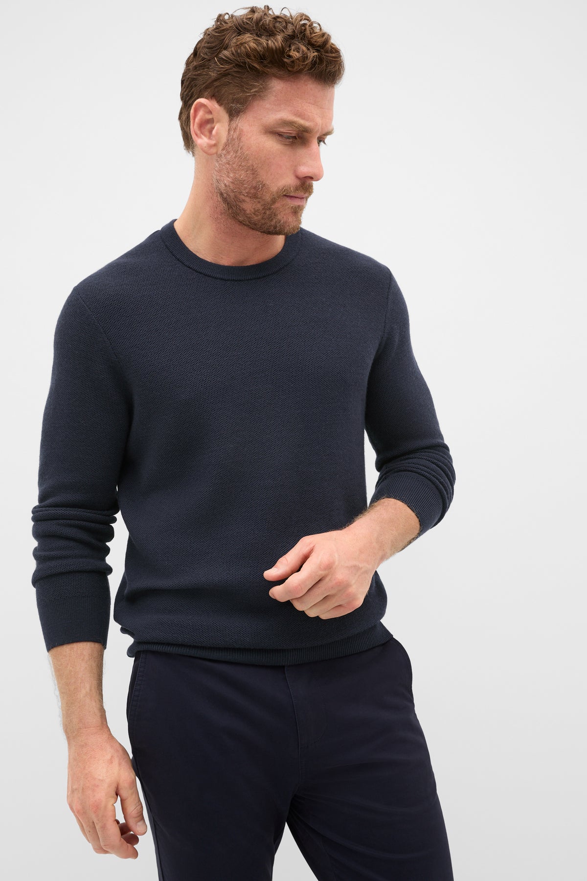Merino Crew Neck Knit