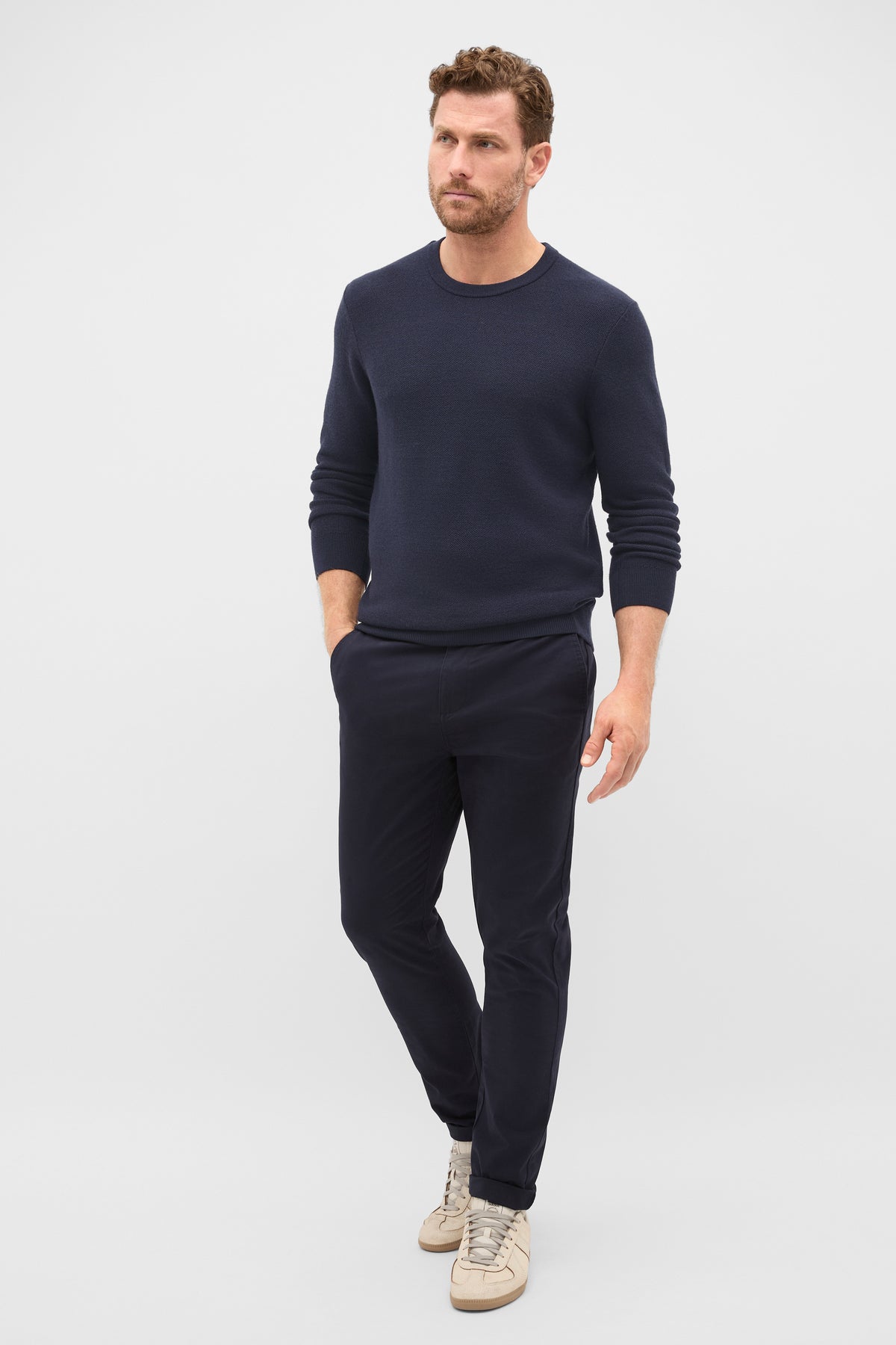Merino Crew Neck Knit
