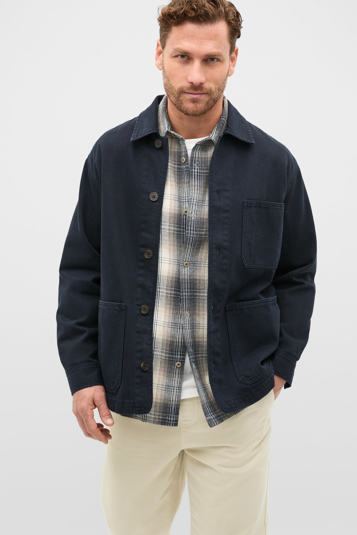 Twill Worker Jacket
