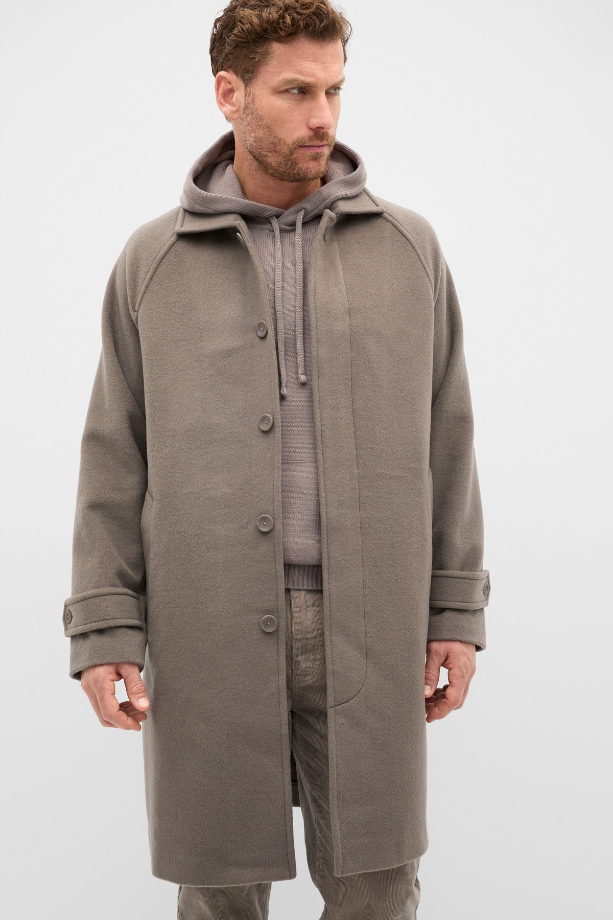 Wool Blend Coat