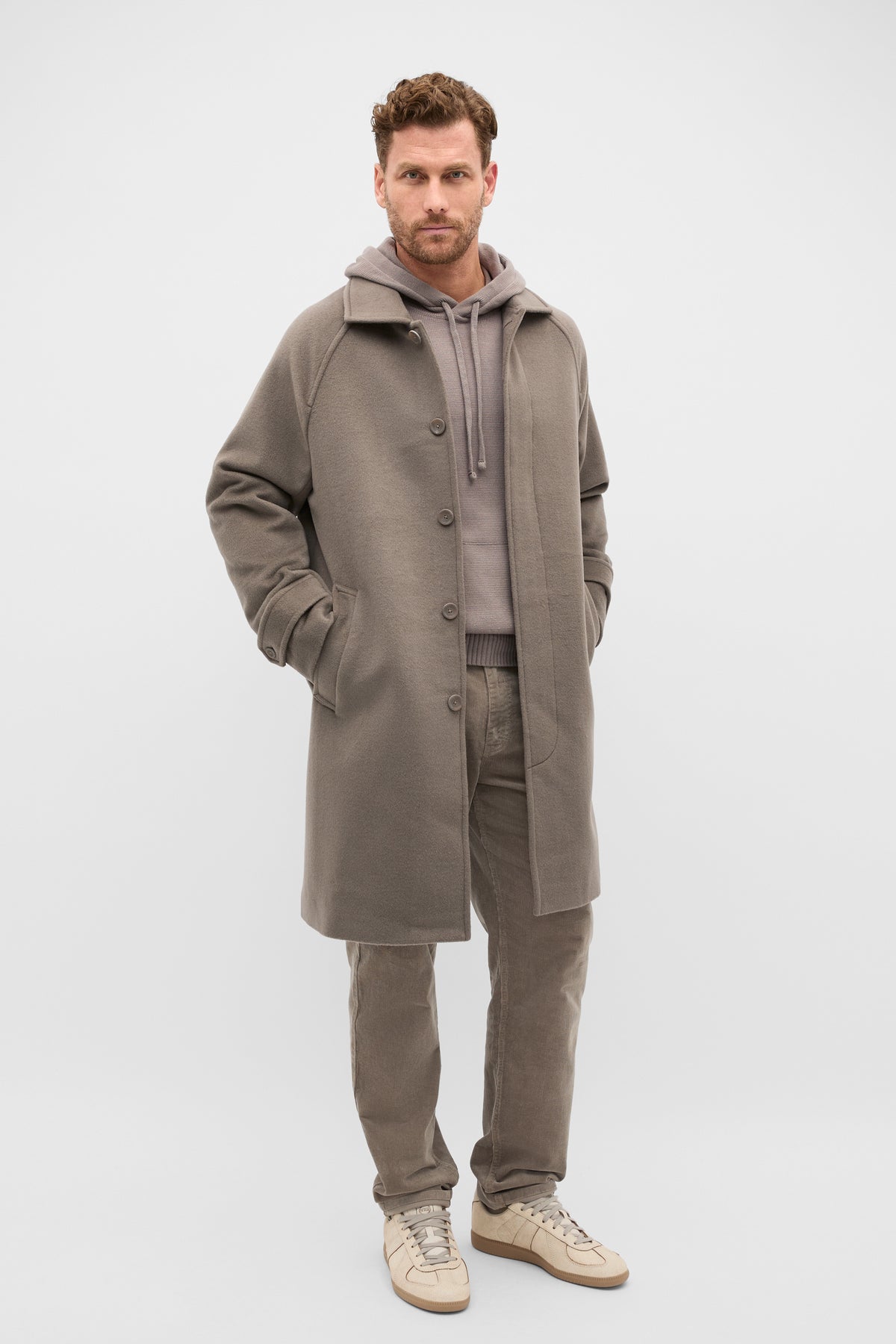Wool Blend Coat