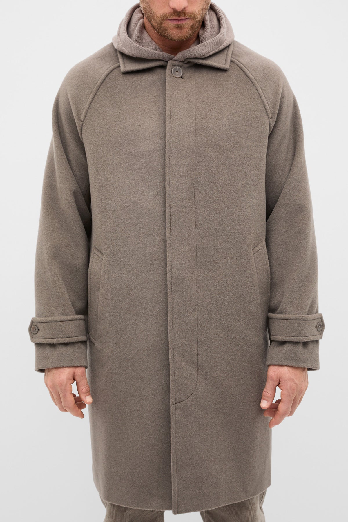 Wool Blend Coat