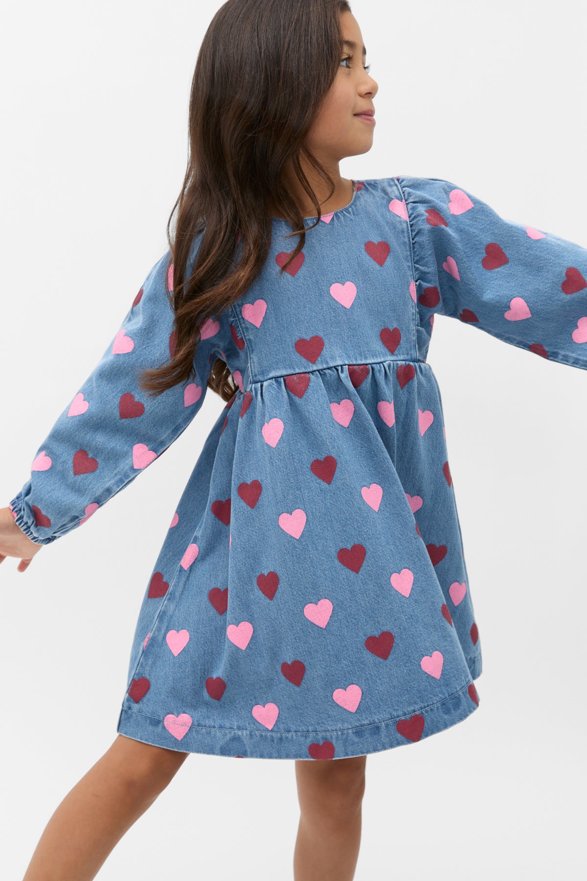 Heart Denim Dress