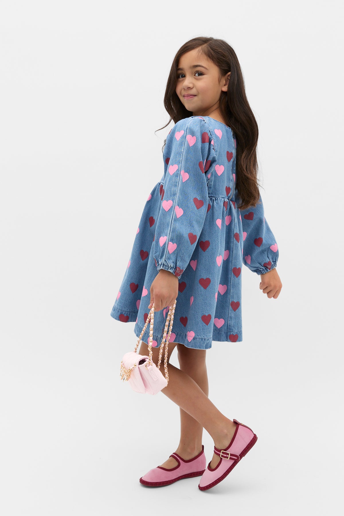 Heart Denim Dress