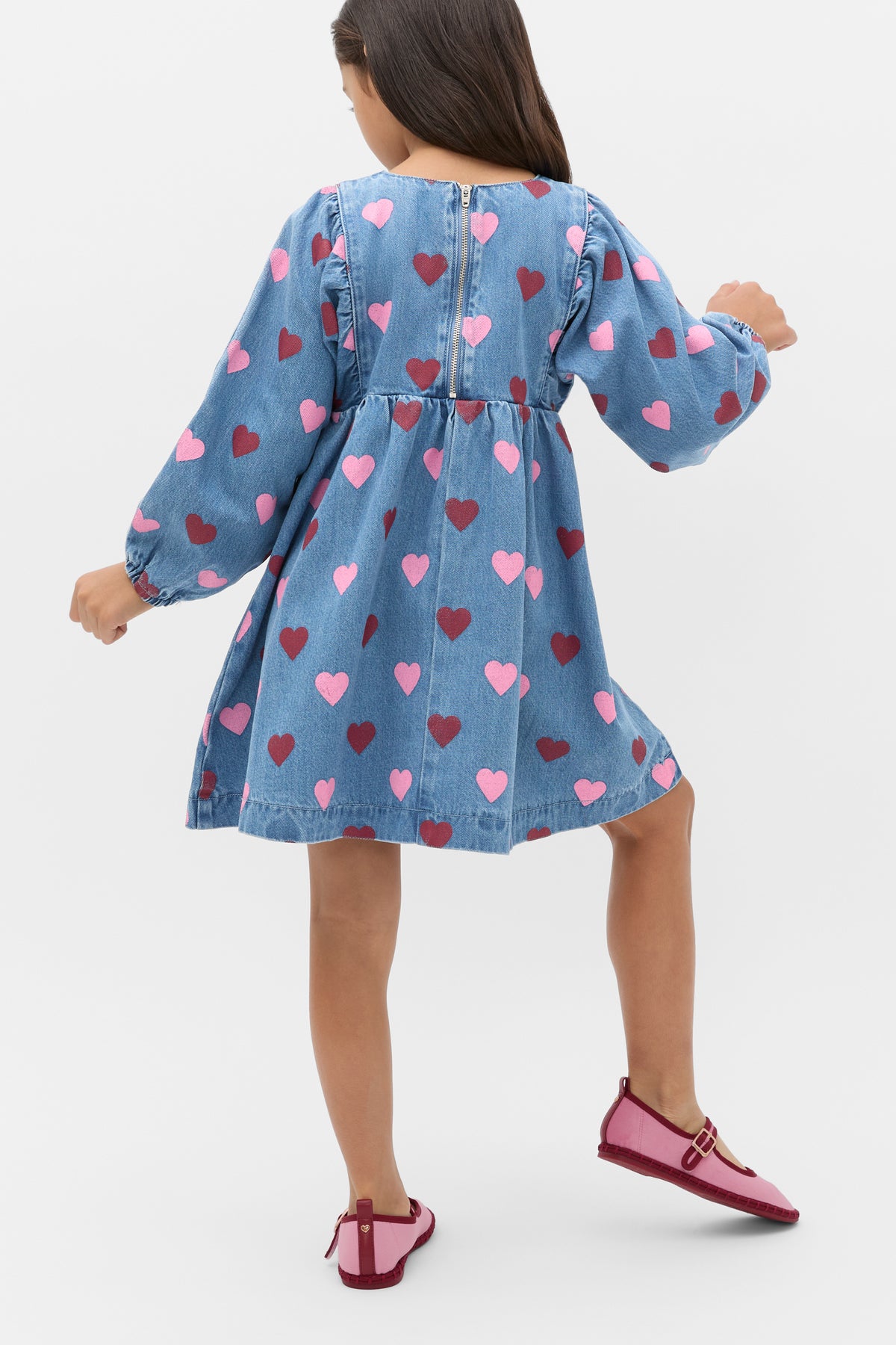 Heart Denim Dress
