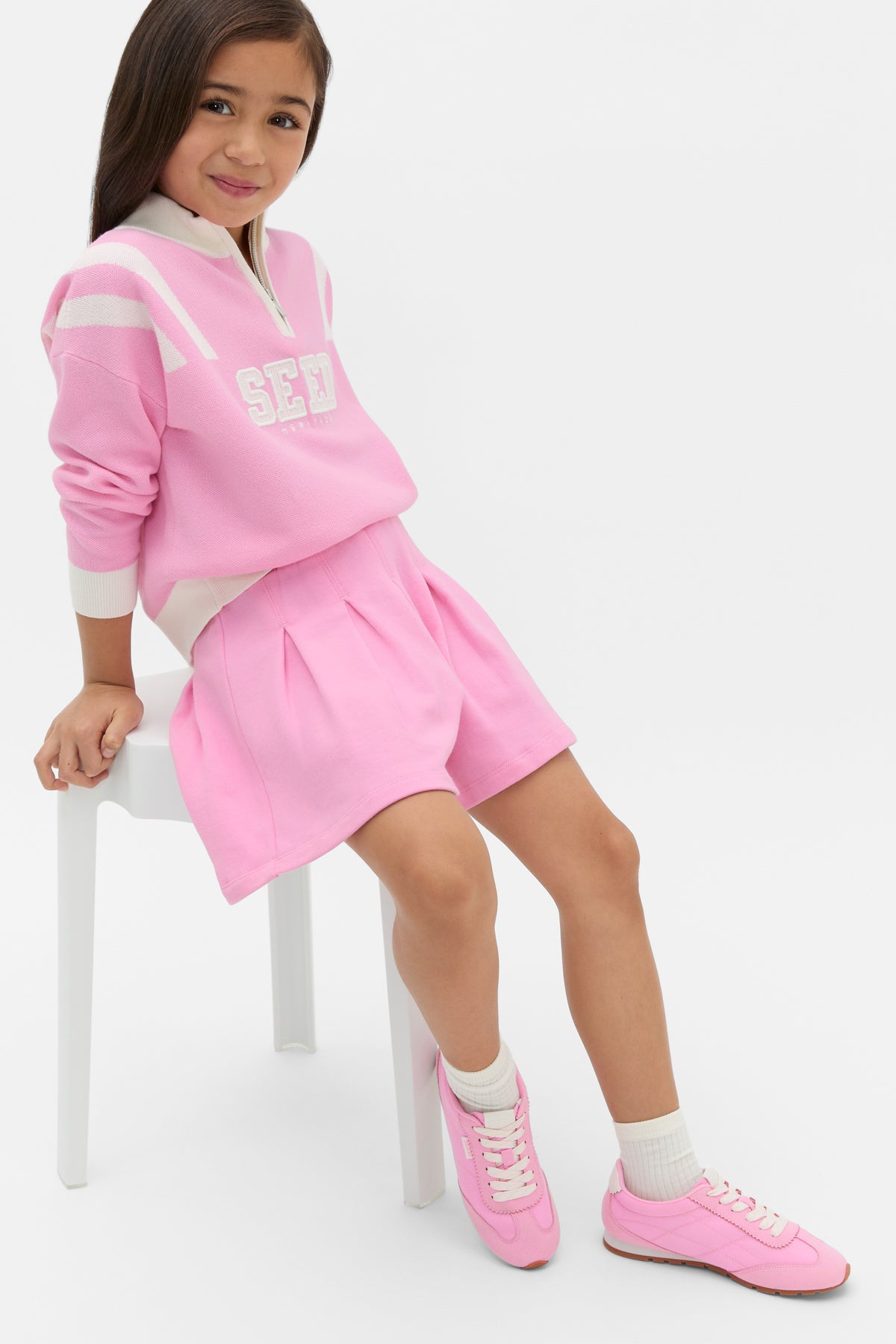 Pleat Skort