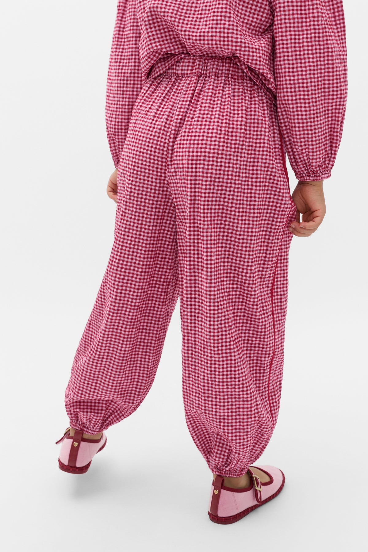 Gingham Balloon Pant